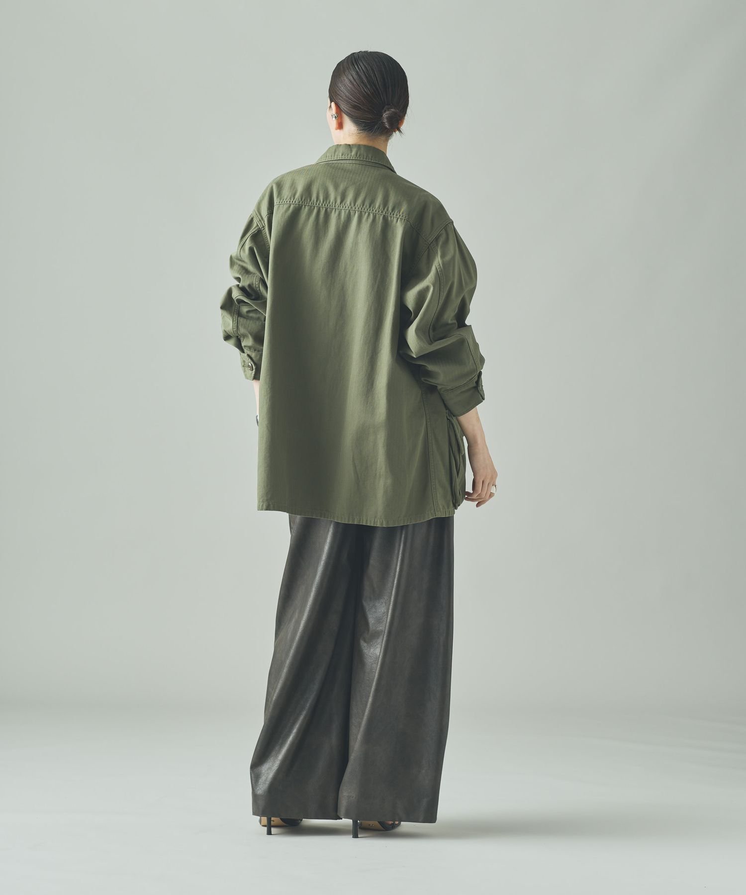 Curensology 〈＆RC〉ファティーグジャケット　　ヴィンテージライク Curensology｜<&RC>ヴィンテージライクファティーグジャケット