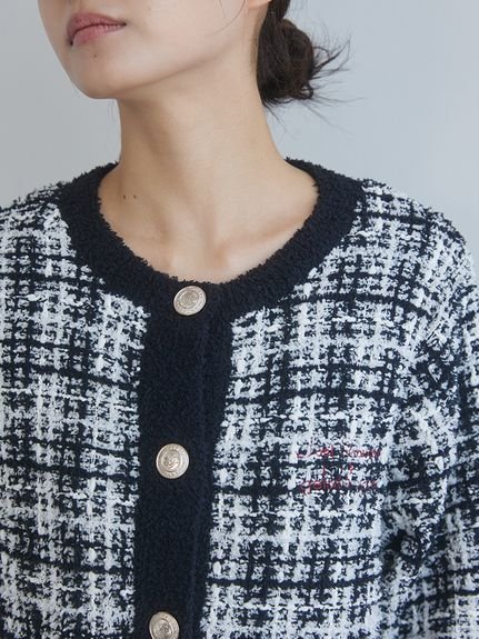 gelato pique｜【JOEL ROBUCHON】ツイードモコクルーネック