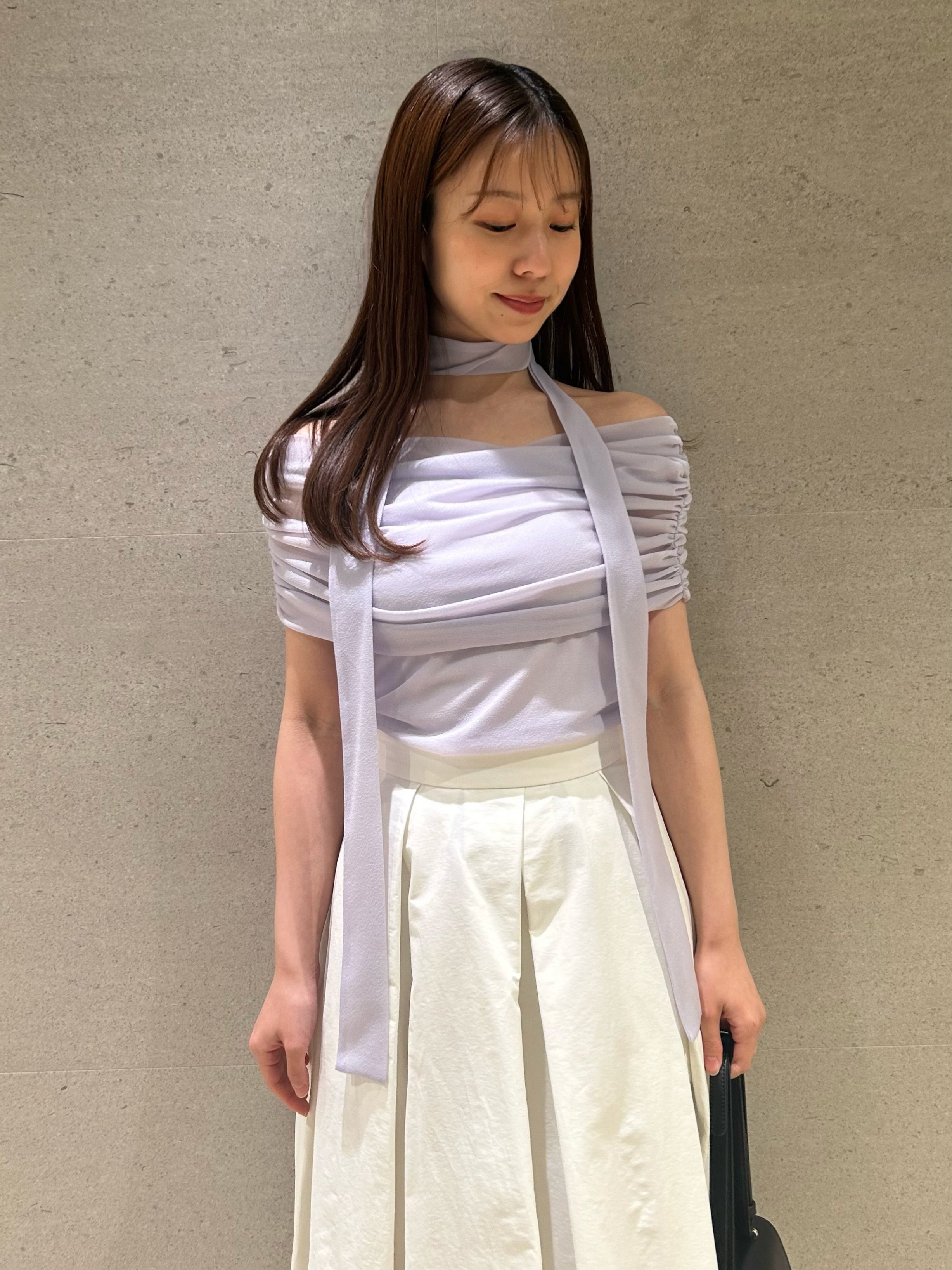 SNIDEL｜ギャザーアシメカットプルオーバー | Rakuten Fashion(楽天