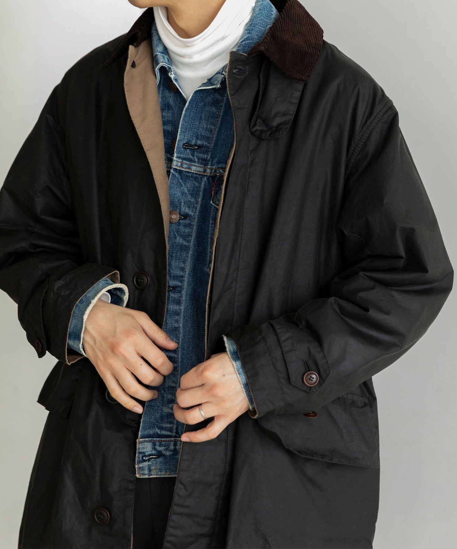 SHIPS｜【SHIPS別注】Barbour: 3/4 COAT 4oz WAX COTTON | Rakuten