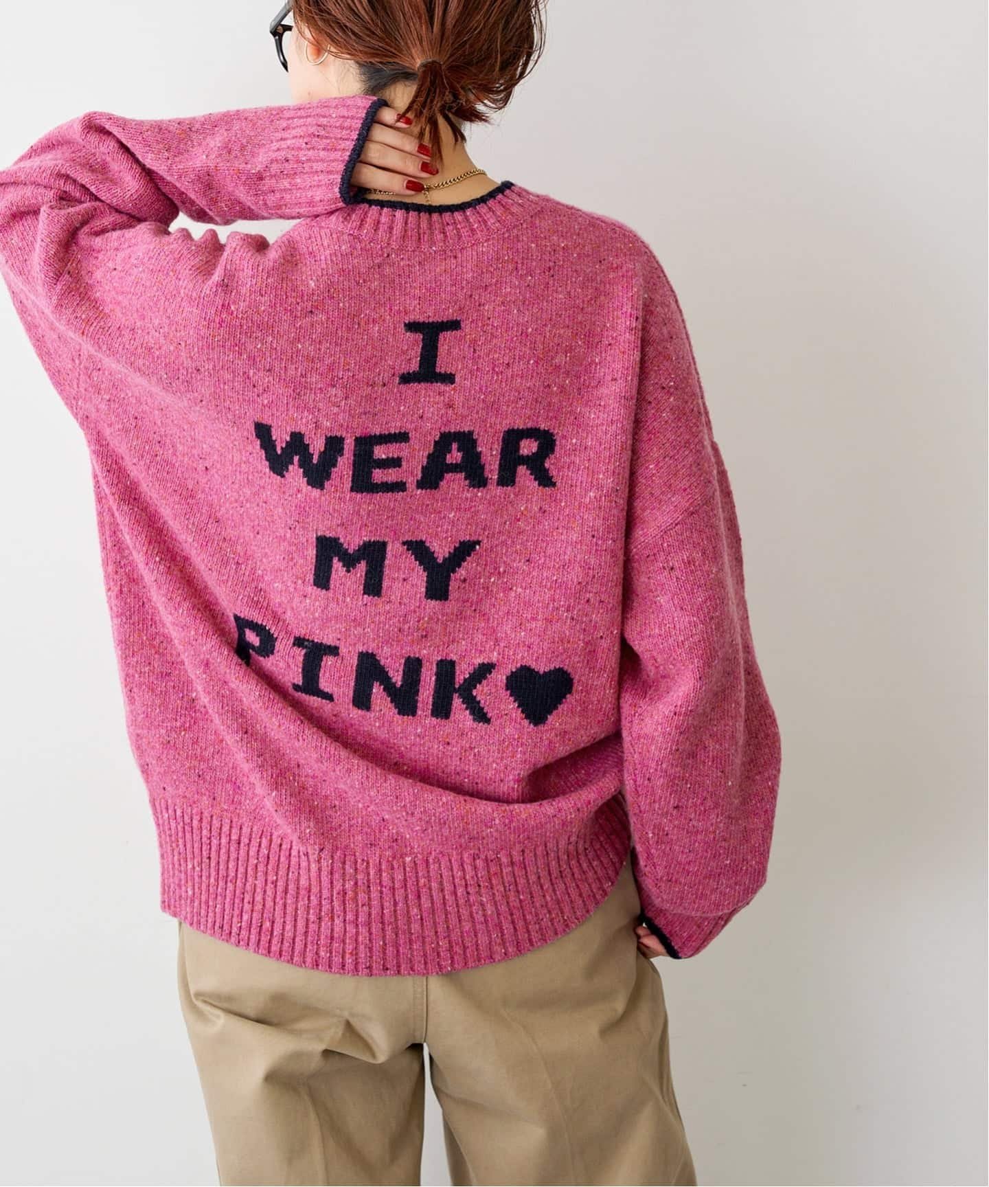 Spick & Span｜《WEB限定 / 追加2》ロゴインターシャニット | Rakuten