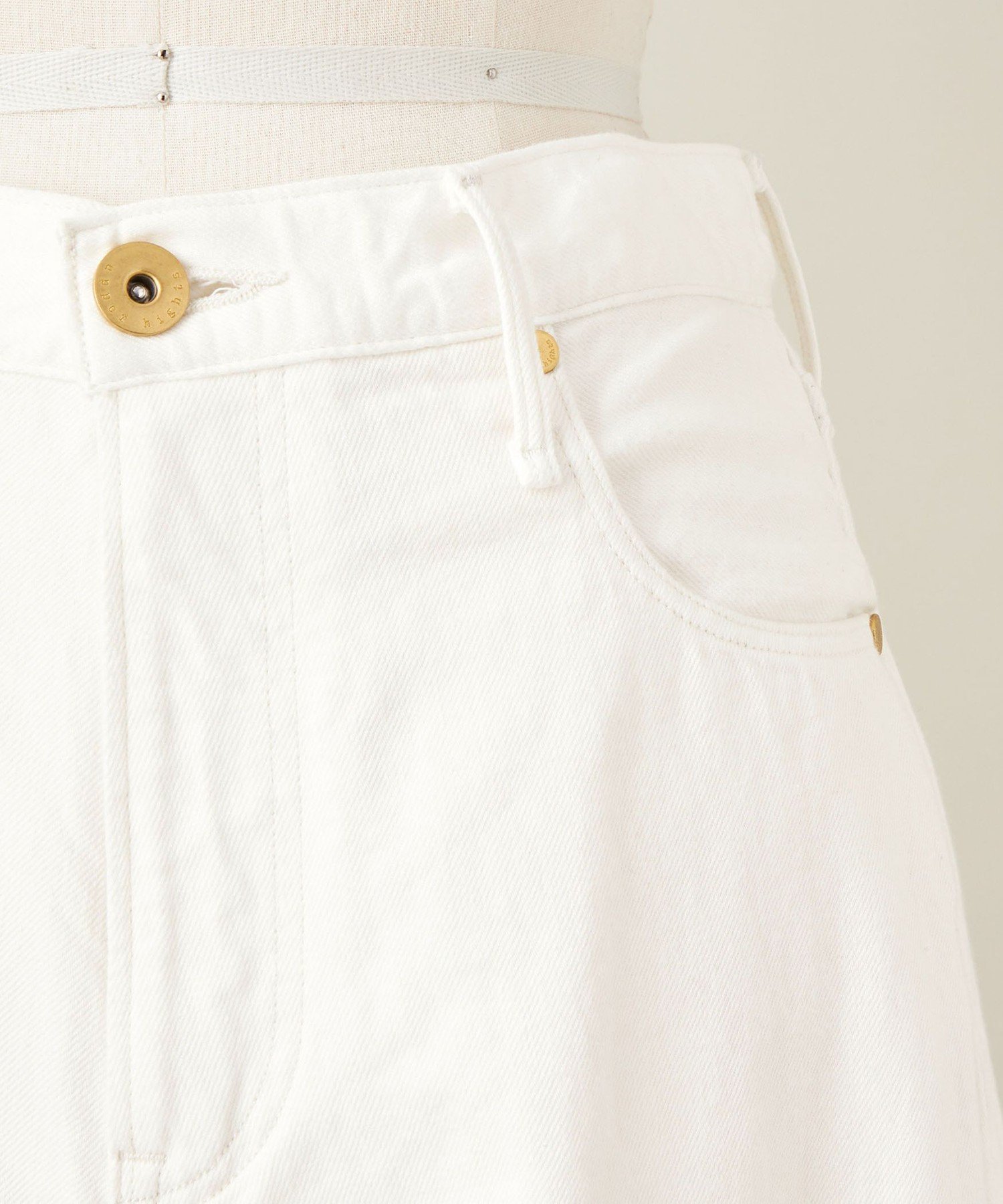 conte デニムワイドパンツ DEUX サイズ24 UNITED ARROWS｜【別注】<upper hights for conte> デニムワイドパンツ