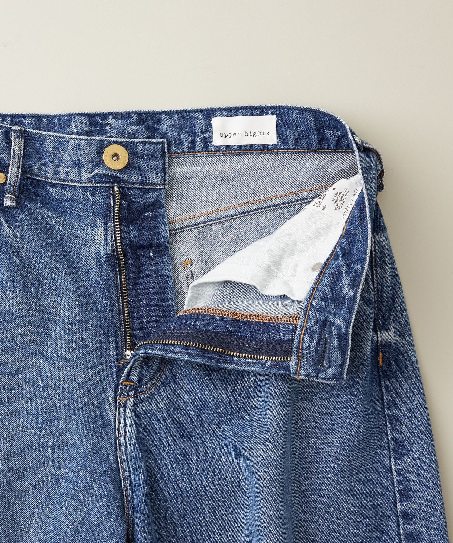 conte デニムワイドパンツ DEUX サイズ24 UNITED ARROWS｜【別注】<upper hights for conte> デニムワイドパンツ