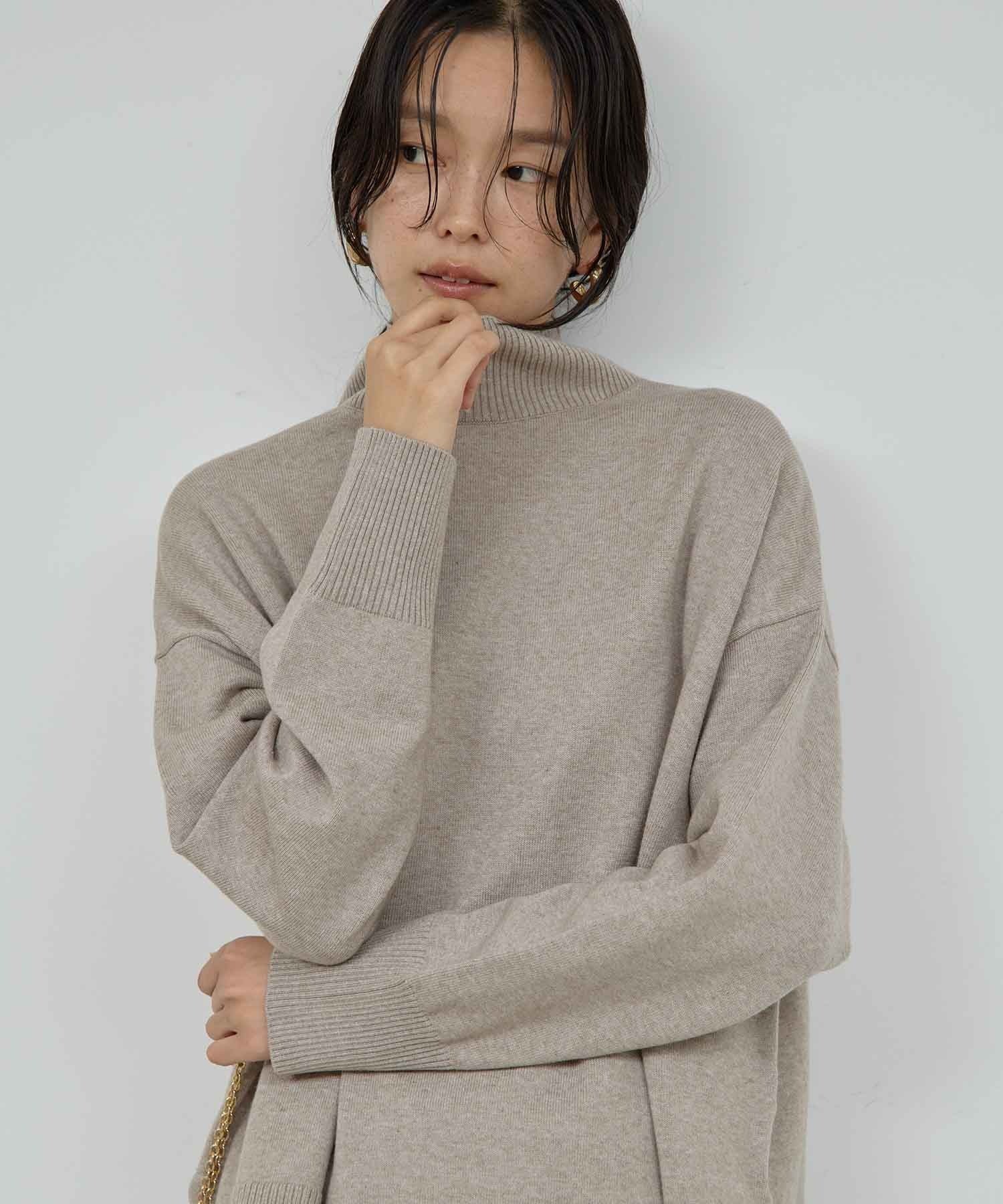 GALLARDAGALANTE｜【手洗い可】【全骨格対応】オーバータートルニット