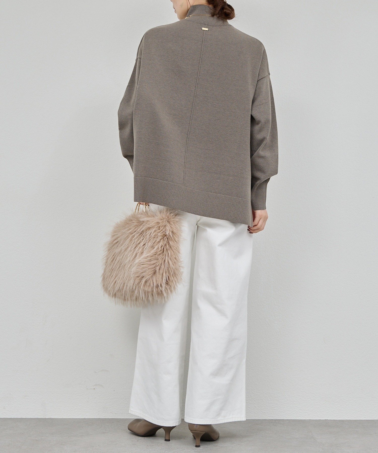 GALLARDAGALANTE｜【手洗い可】【全骨格対応】オーバータートルニット