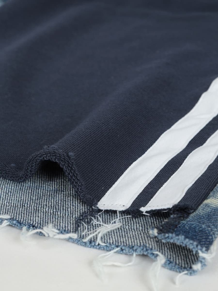 LASUD｜デニムドッキングスウェットパンツ | Rakuten Fashion(楽天