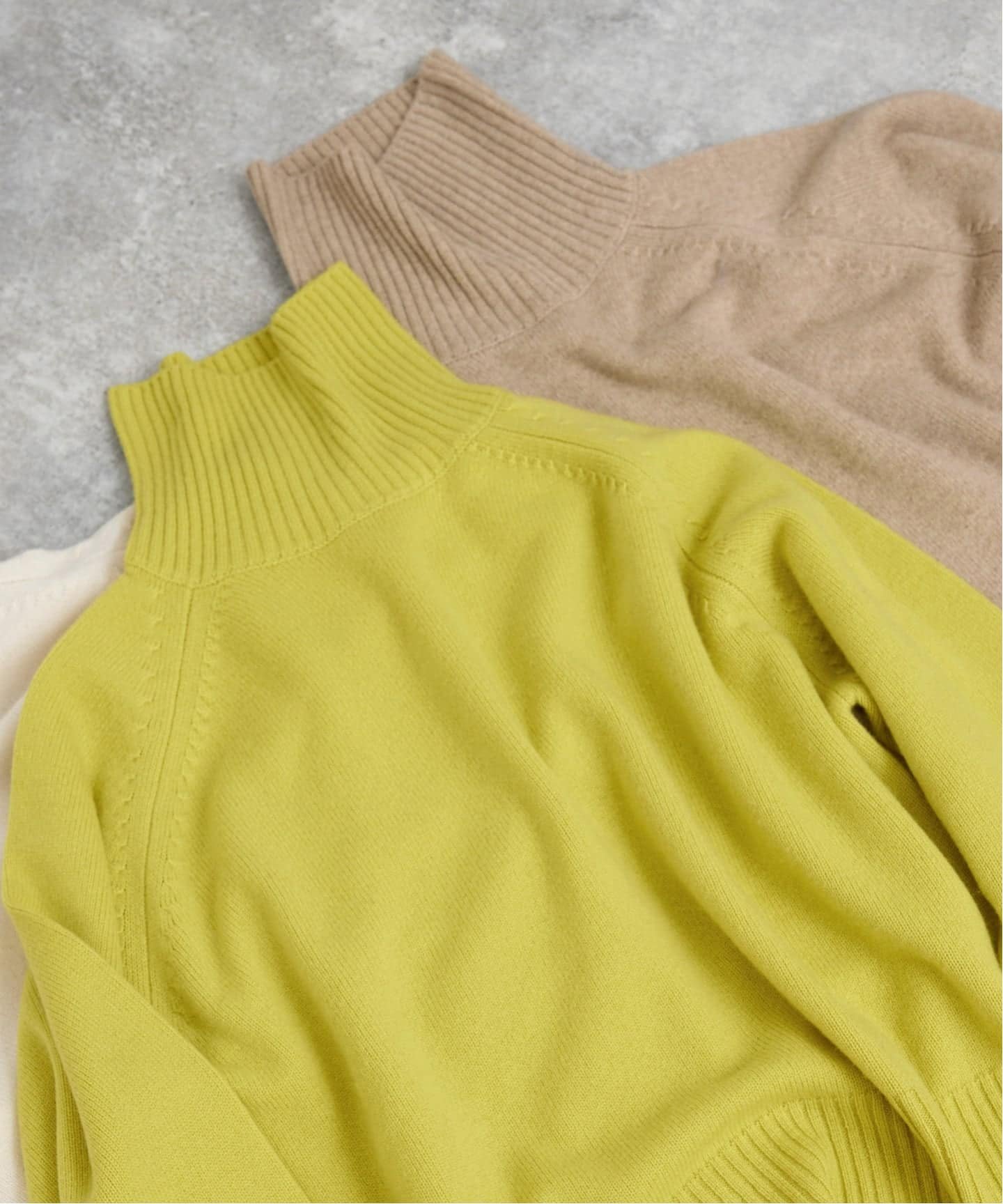 Spick & Span｜《WEB限定カラー有り》ウールカシミヤ ラグランタートル