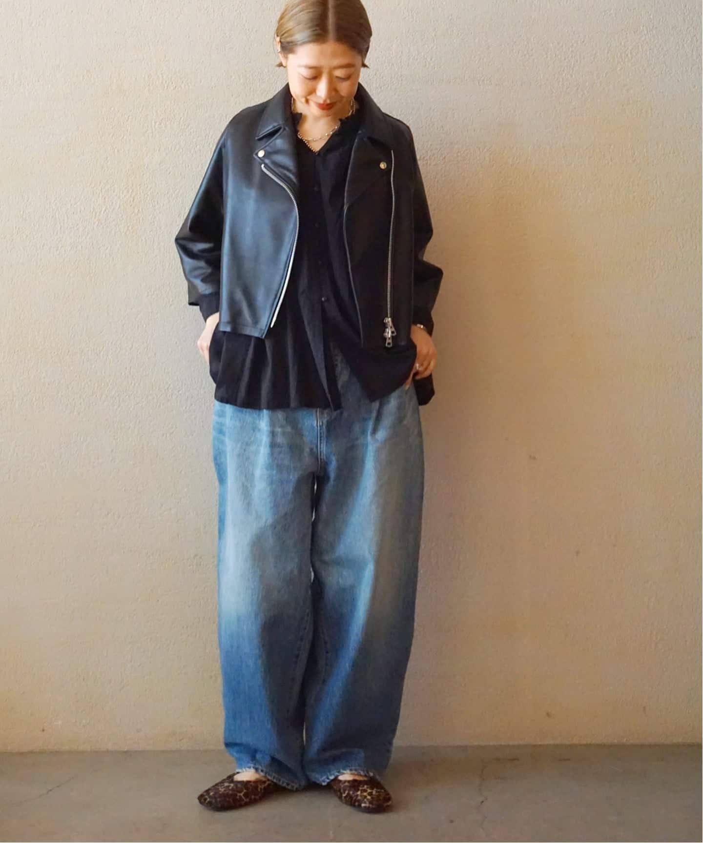 journal standard luxe｜《追加2》13OZデニム タックラウンドパンツ