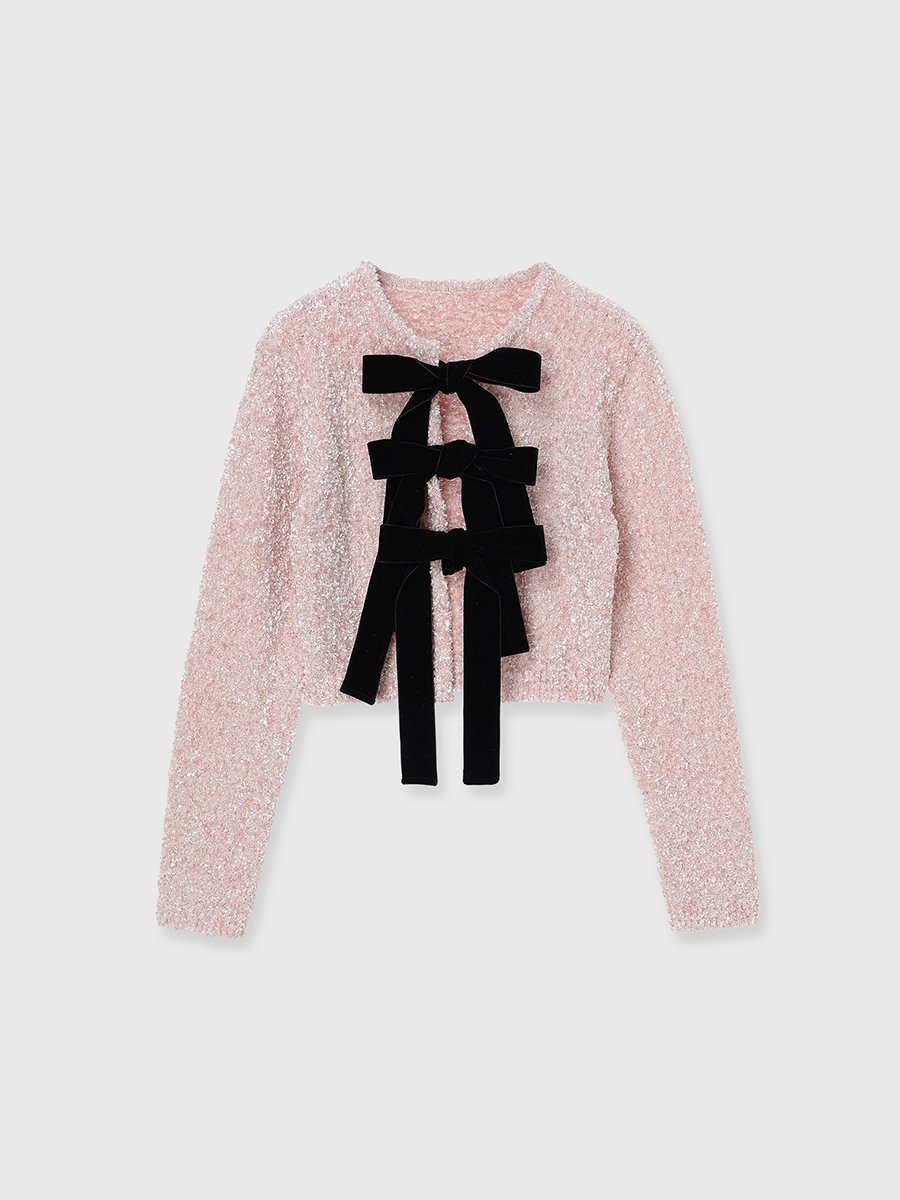 EIMY ISTOIRE｜フロントリボンニットトップス | Rakuten Fashion(楽天