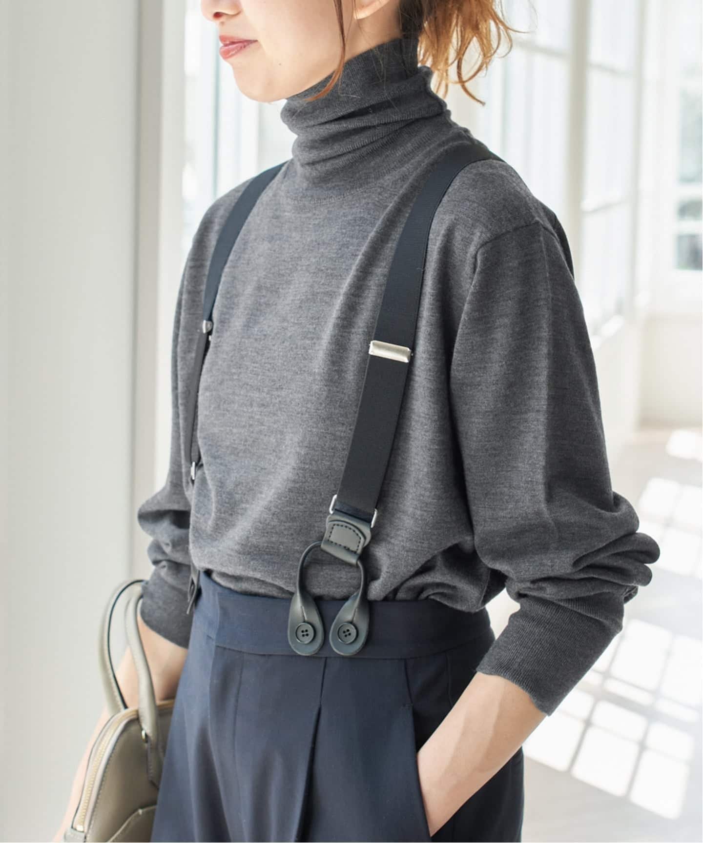 Spick & Span｜《手洗い可 / 追加》18Gタートルネックプルオーバー