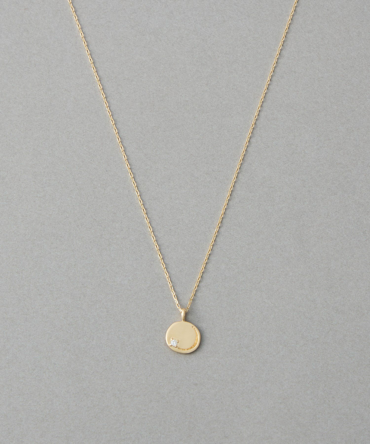 ete｜[シェア] ブラックダイヤモンド コイン ネックレス | Rakuten