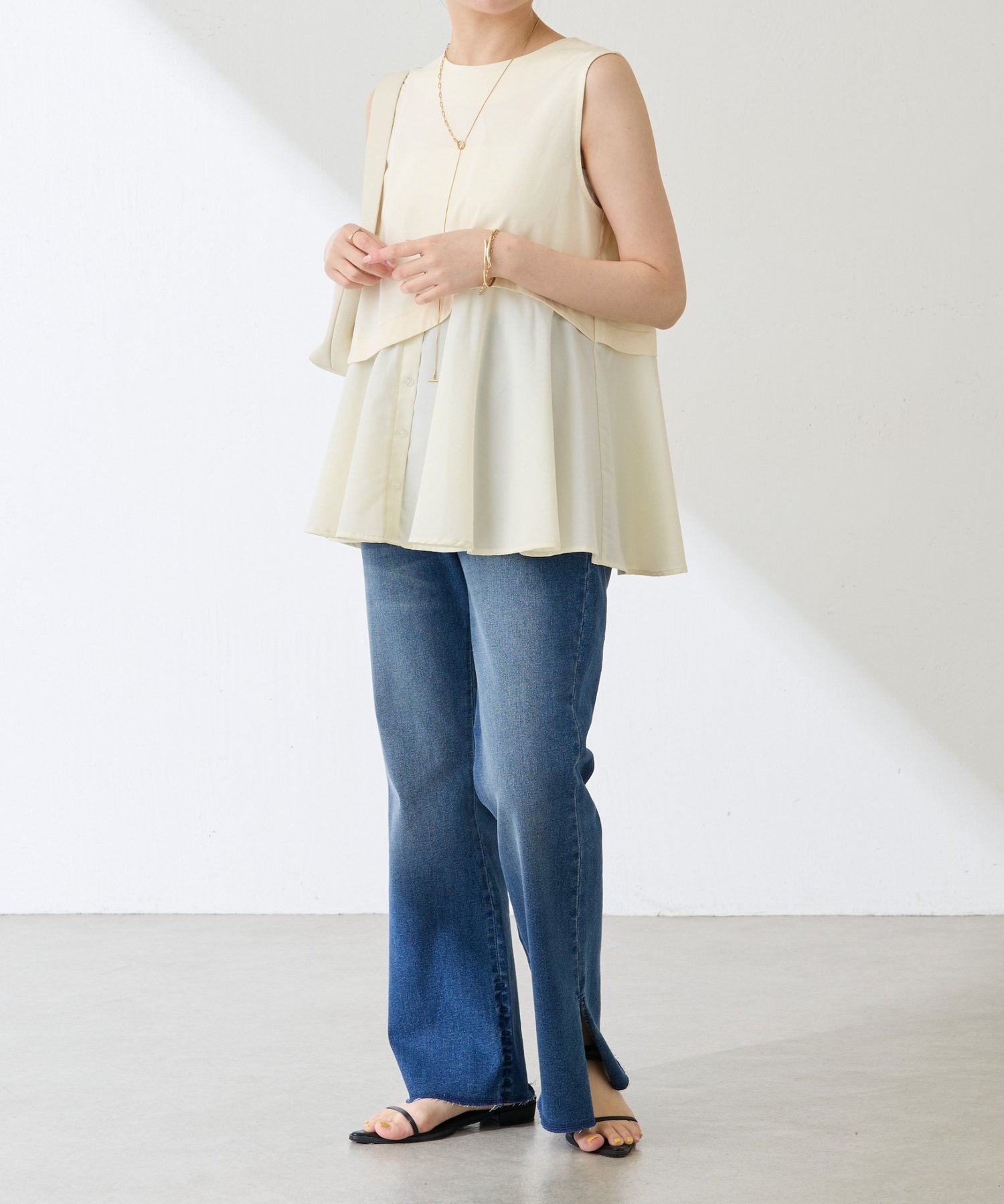 COLLAGE GALLARDAGALANTE｜Q.anos セルフカットデニム | Rakuten