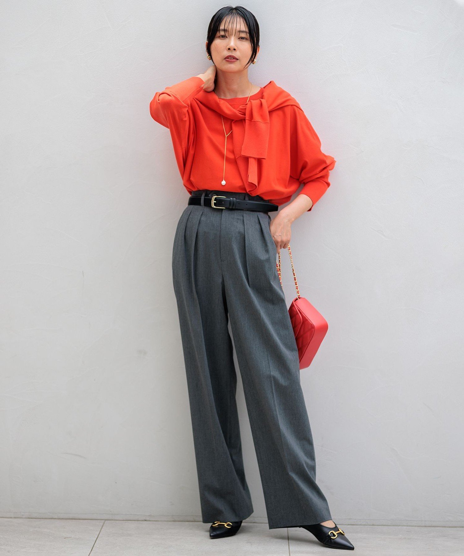 23区｜【洗える/ご好評につきカラー追加】ヴィスコースストレッチ