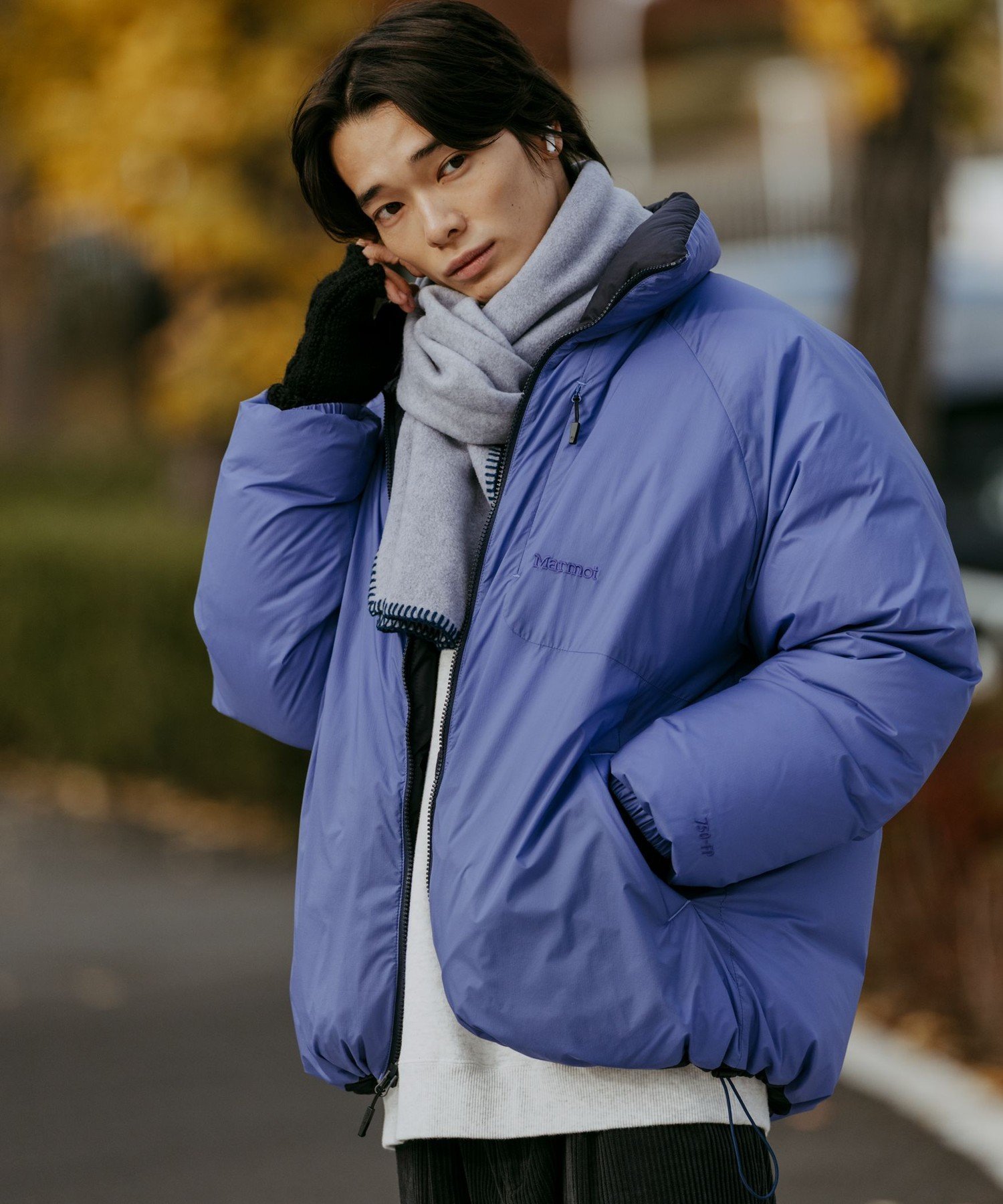 グリーンレーベルのリバーシブルダウン green label relaxing（グリーンレーベルリラクシング） ダウンコート