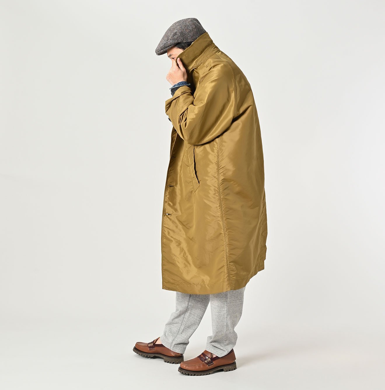 45R｜ナイロンの908ステンカラーコート | Rakuten Fashion(楽天
