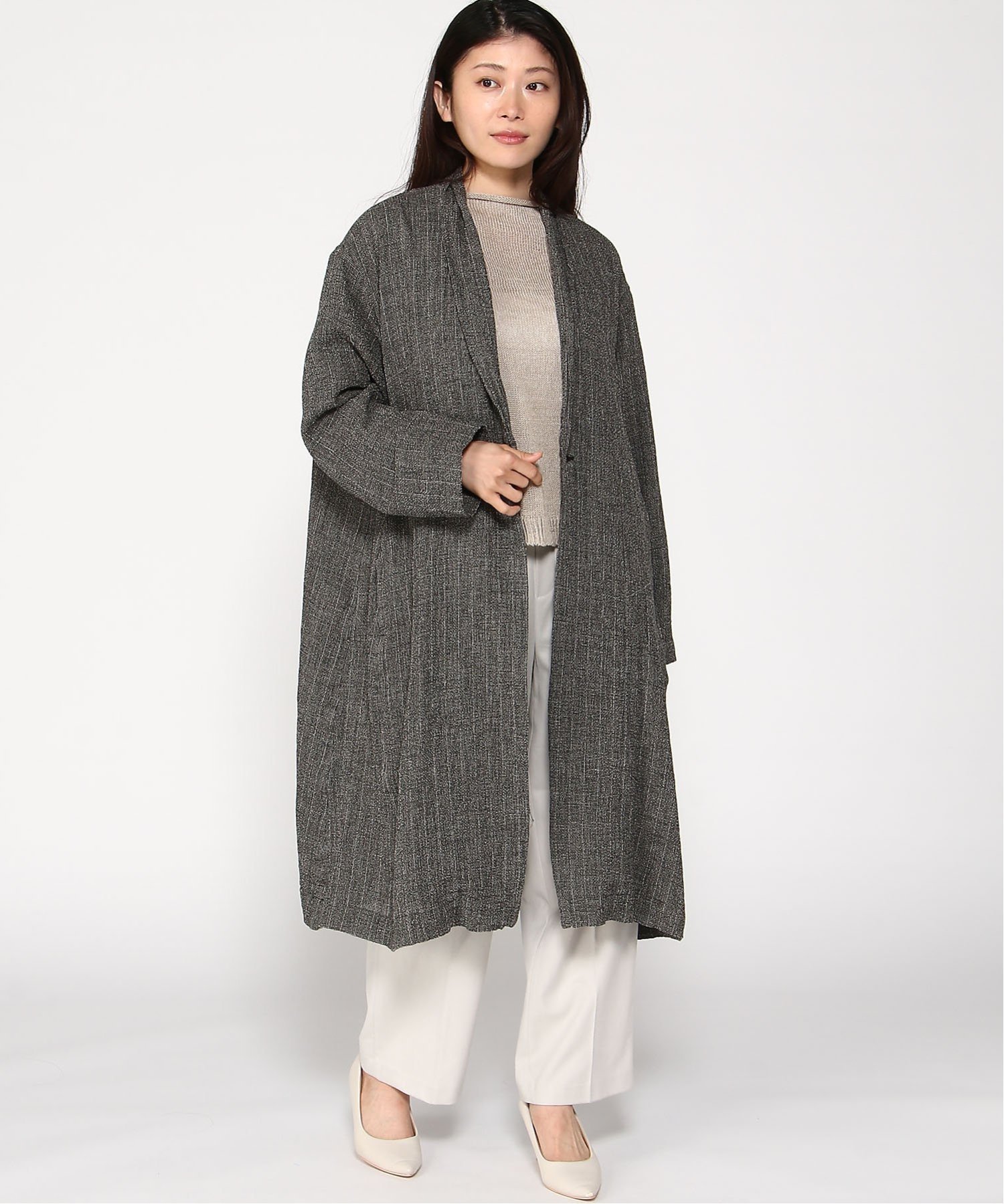 pas de calais｜pas de calais ソフトウール ロング コート | Rakuten