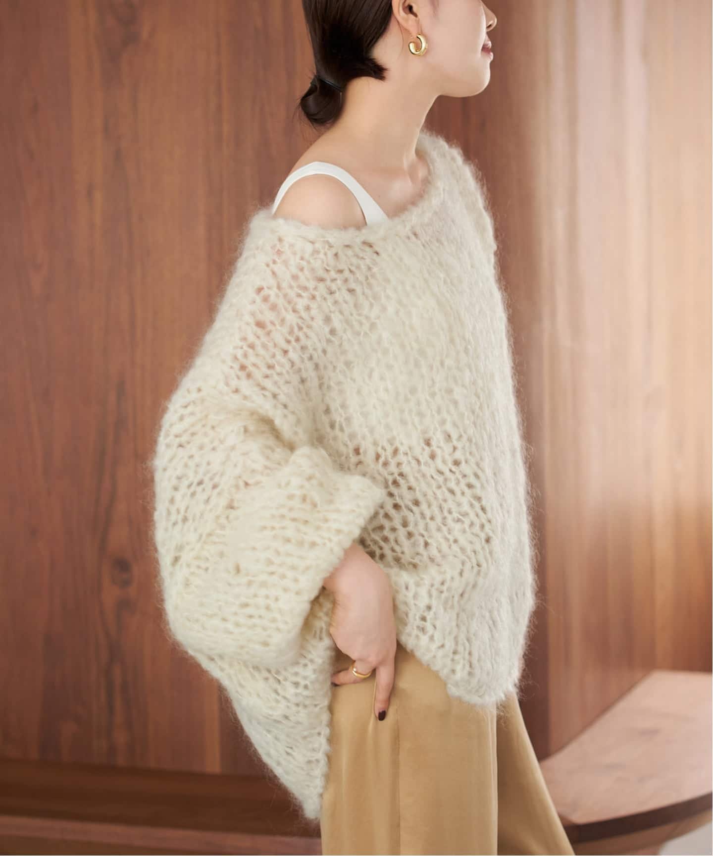 plage｜《追加》HAND KNIT ジャンボタム プルオーバー2 | Rakuten