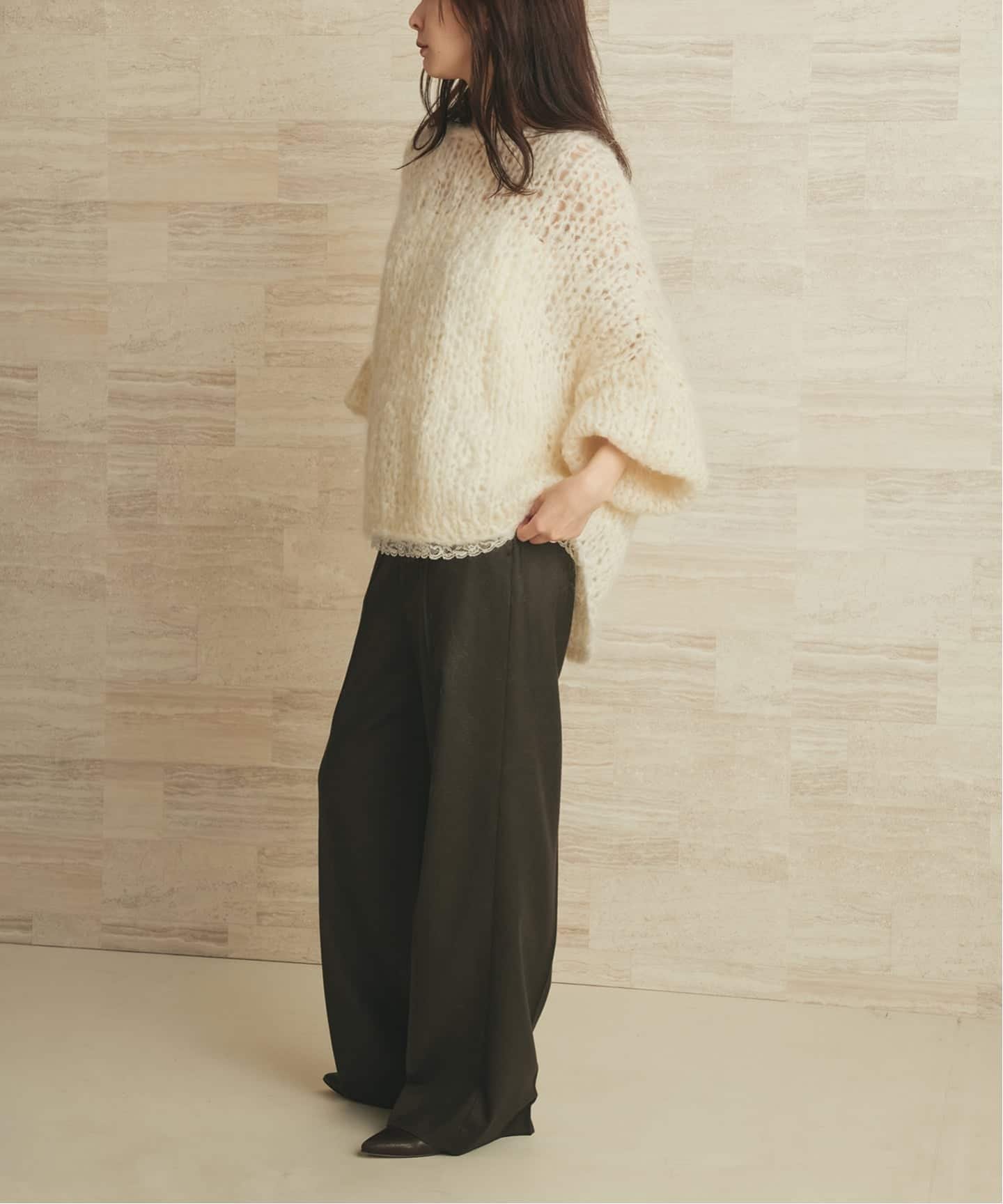 plage｜《追加》HAND KNIT ジャンボタム プルオーバー2 | Rakuten