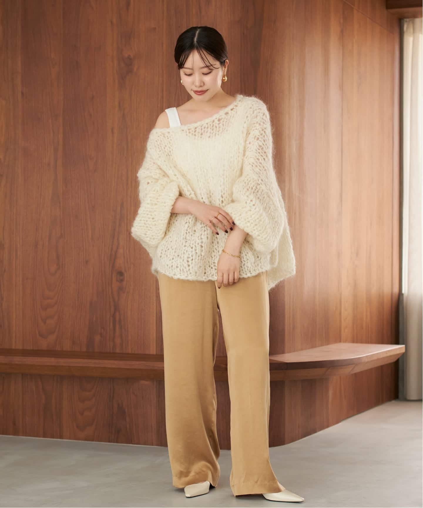 plage｜《追加》HAND KNIT ジャンボタム プルオーバー2 | Rakuten