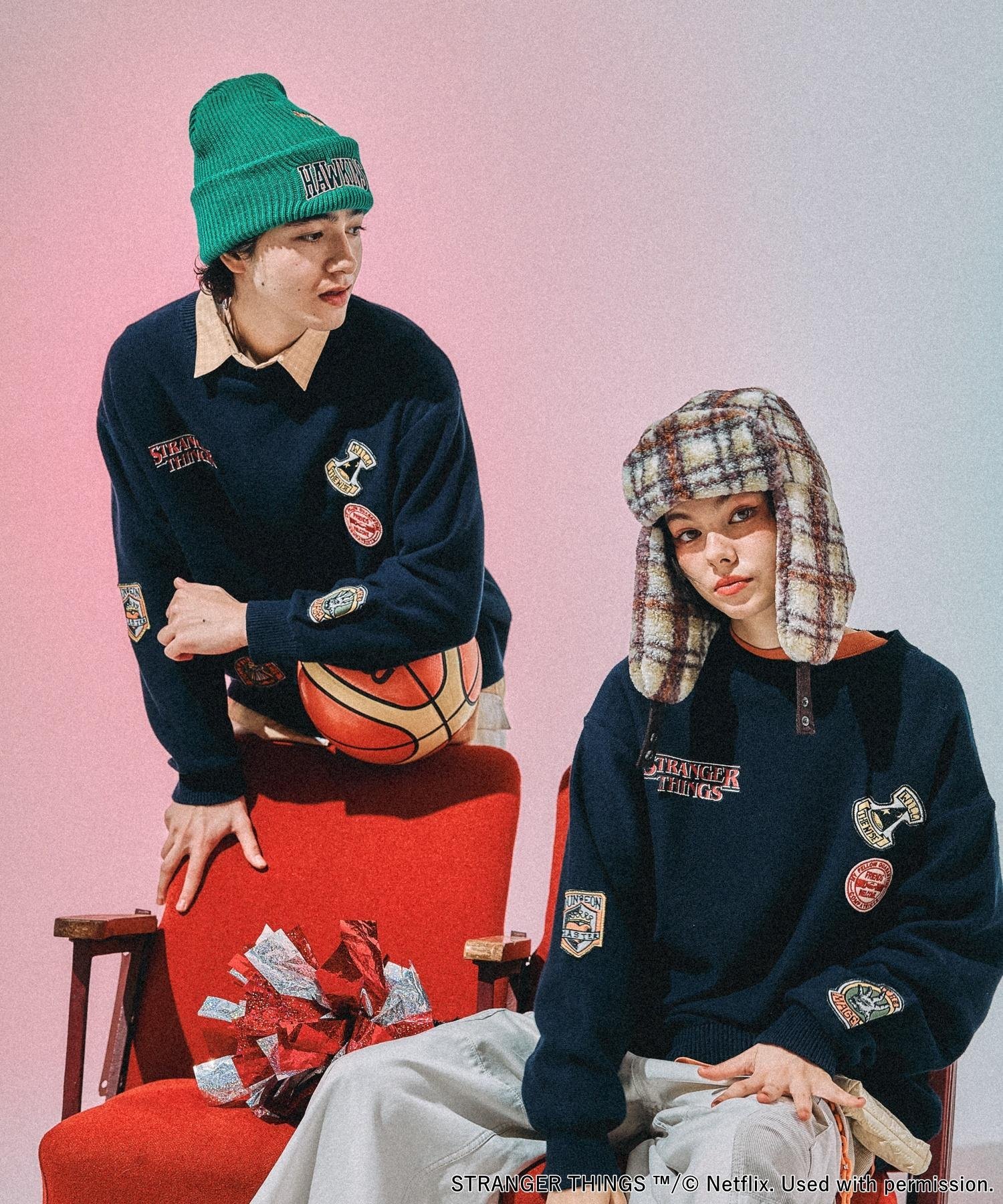 niko and ｜【STRANGER THINGS】コラボ アソートモチーフニット