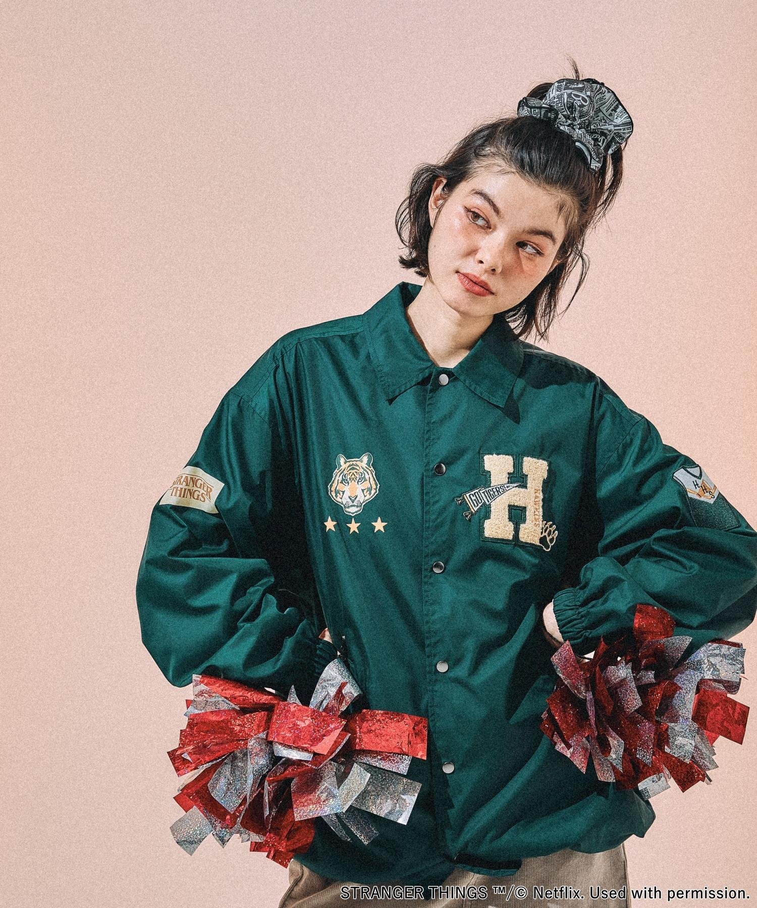 niko and ｜【STRANGER THINGS】コラボ アソートコーチジャケット