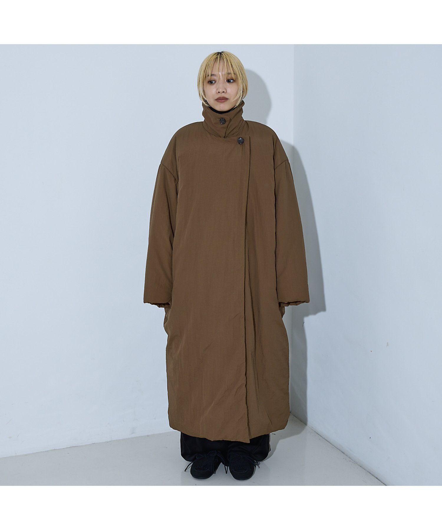 NOMINE｜3WAYカラー中綿ロングコート | Rakuten Fashion(楽天