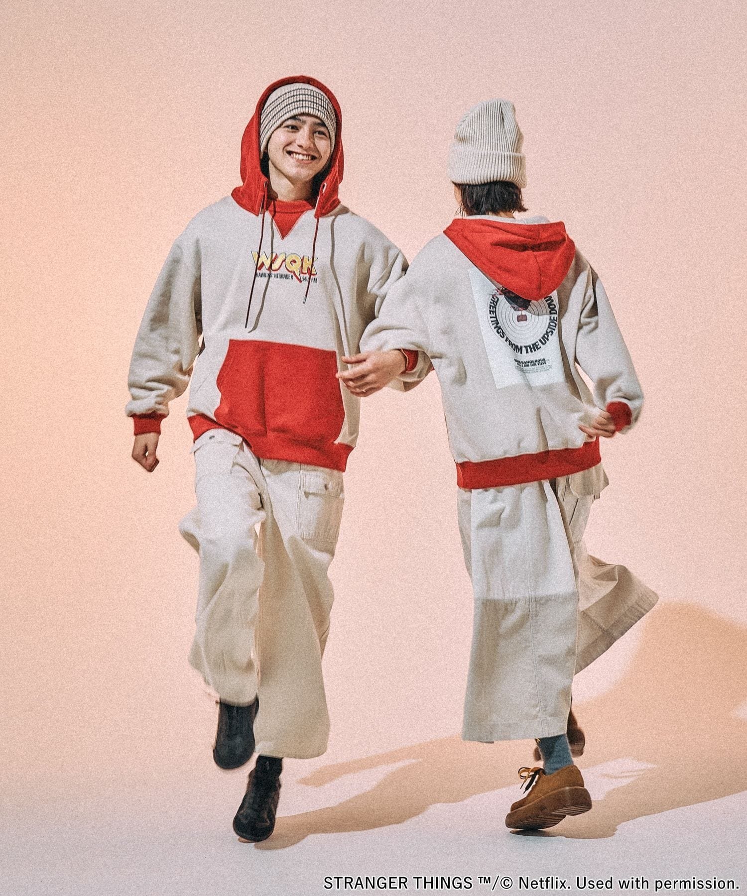 niko and ｜【STRANGER THINGS】コラボ配色パーカー | Rakuten