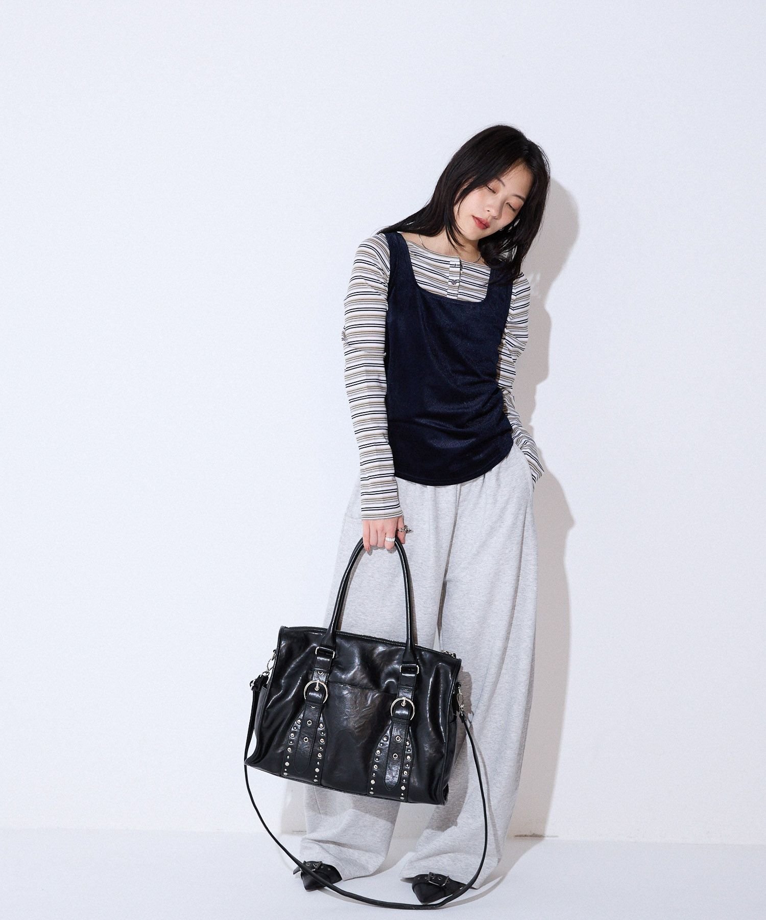 JEANASIS｜アンティークスタッズトート | Rakuten Fashion(楽天