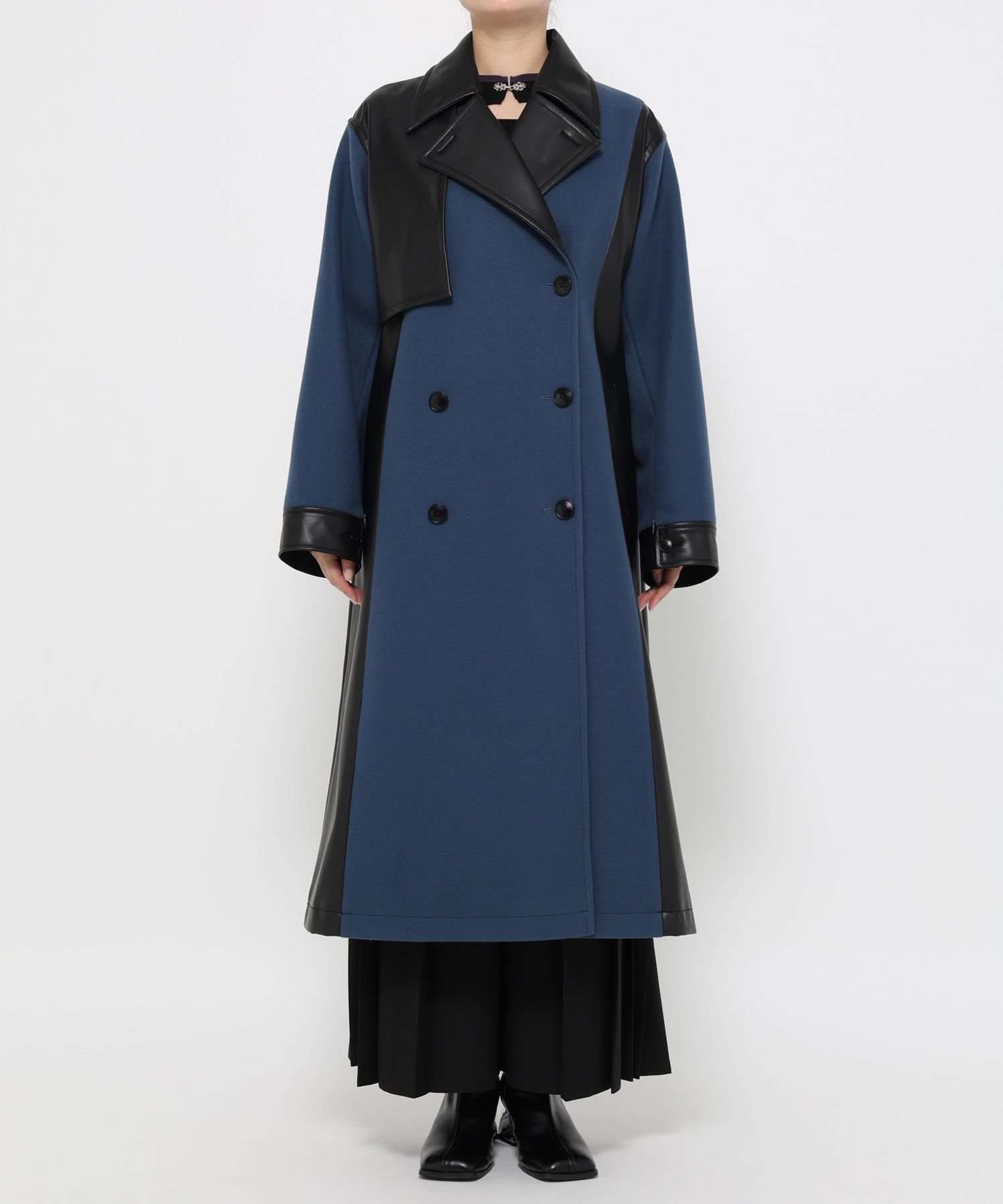 HARE｜ウーリーテックフェイクレザーキリカエトレンチコート | Rakuten