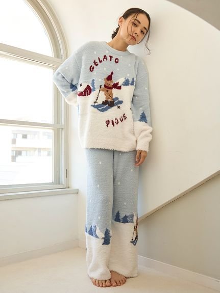 gelato pique｜【HOLIDAY】スキーベアジャガードプルオーバー