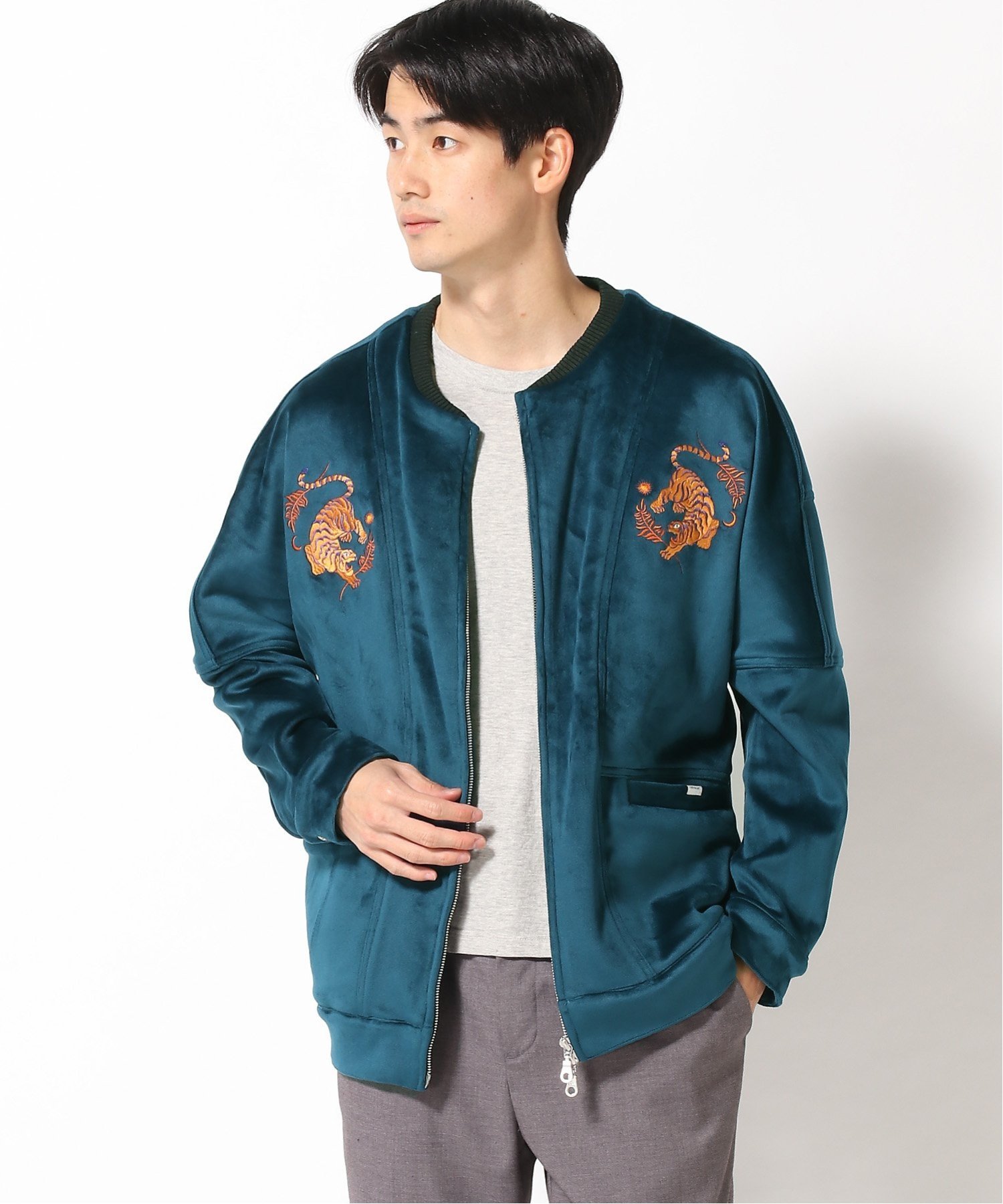 rehacer｜rehacer:Dolman Wide Souvenir Jacket | Rakuten Fashion