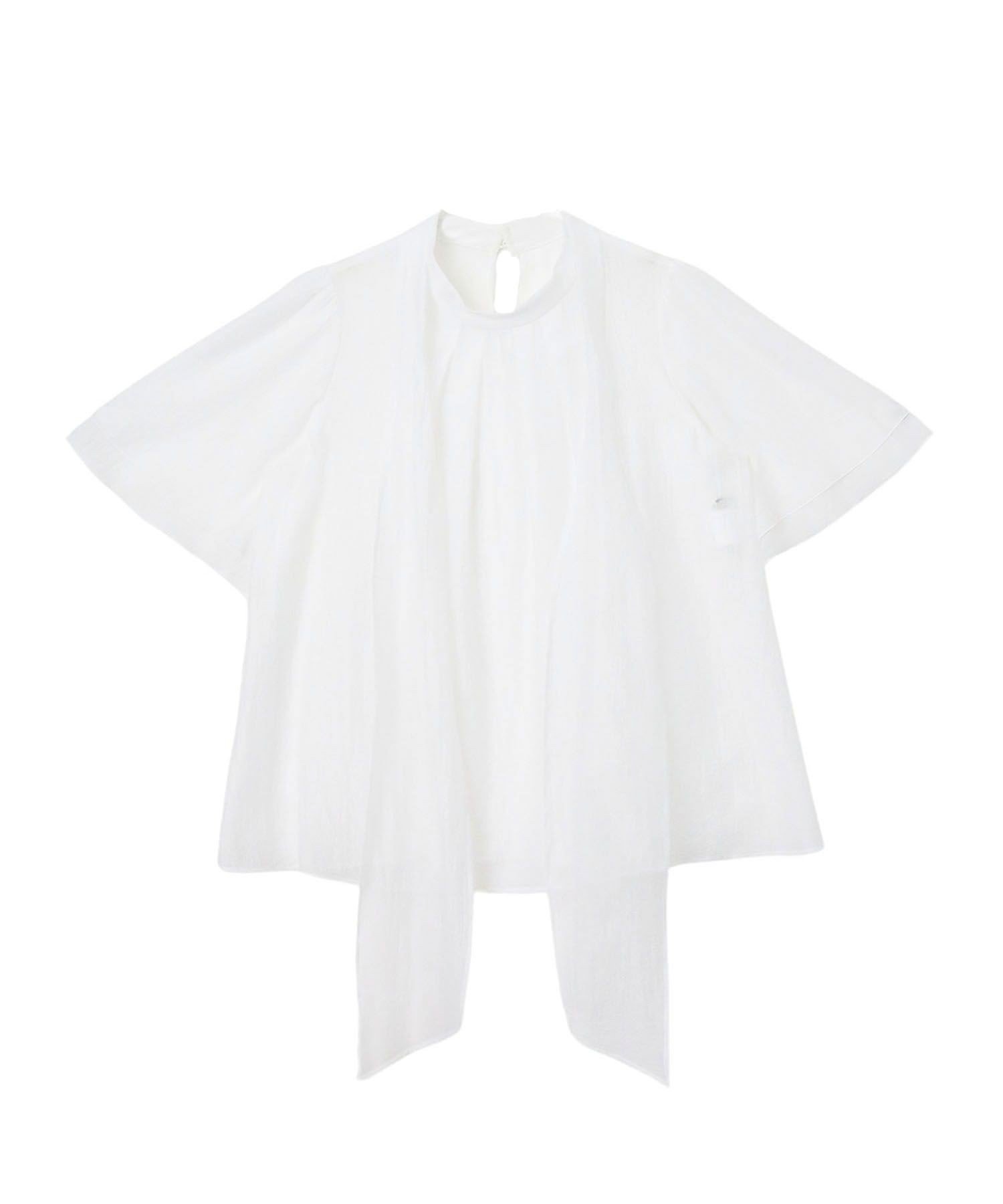 ANAYI｜スパンオーガンジーボウタイ ブラウス | Rakuten Fashion(楽天