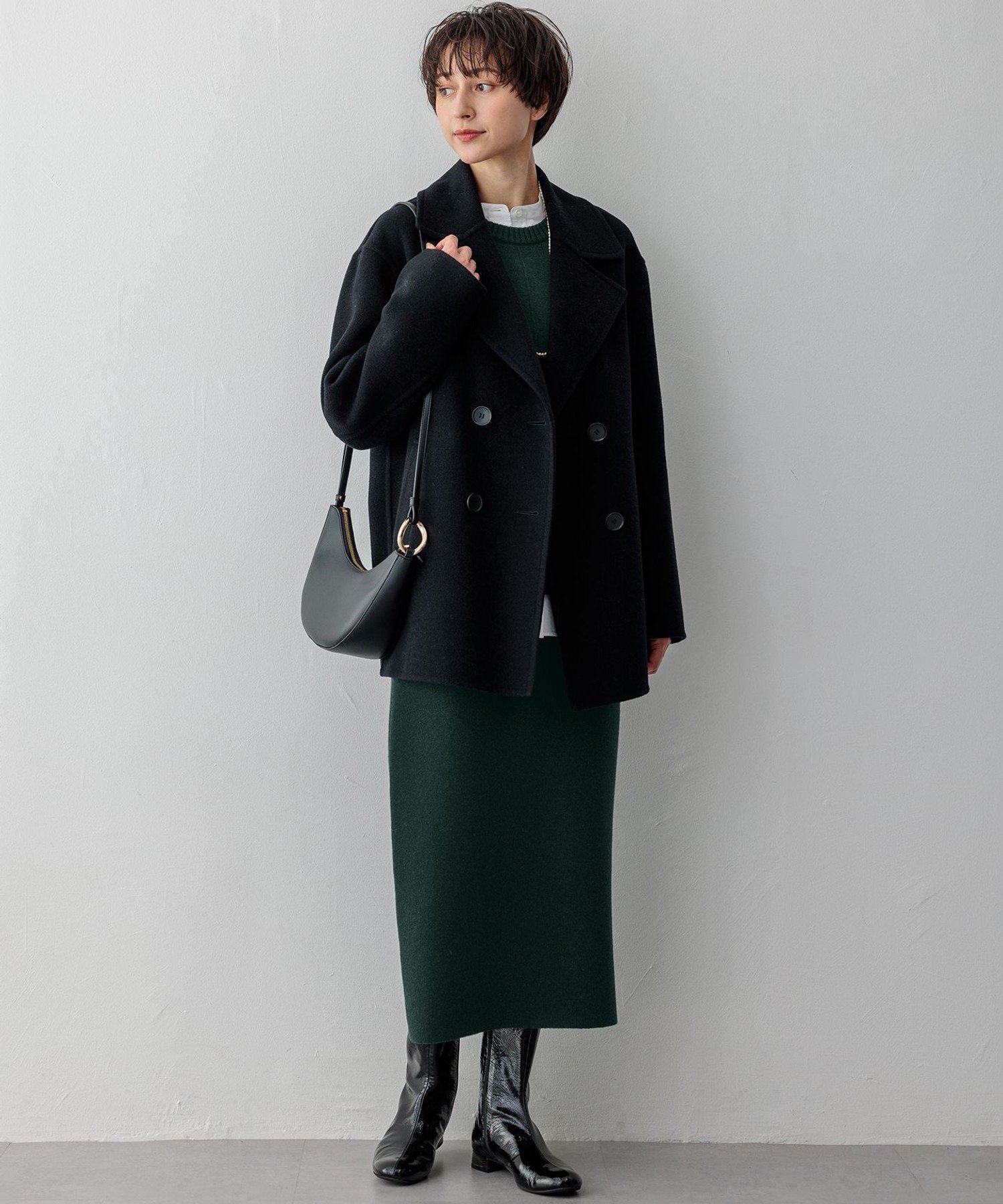 23区｜【洗える】カシミヤブレンド Iライン ニットスカート | Rakuten