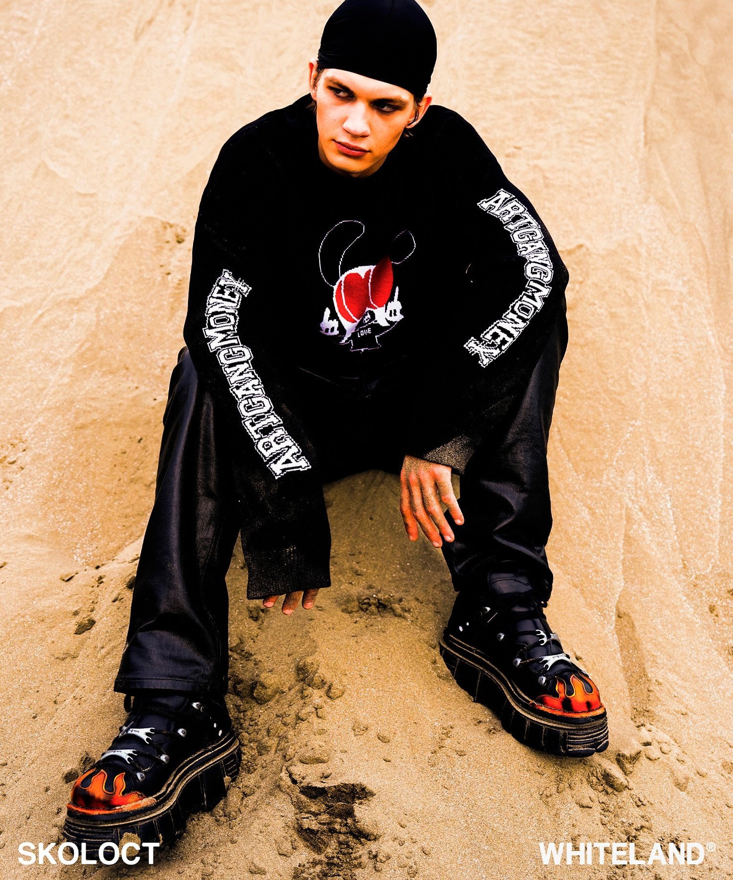 LHP｜SKOLOCT*WHITELAND/スコロクト*ホワイトランド/FxxK PULL KNIT