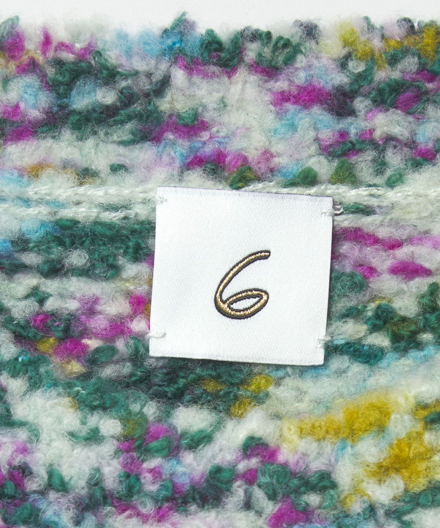 ＜6(ROKU)＞ウールコットン ミックス ニット プルオーバー　KELLY BEAUTY&YOUTH UNITED ARROWS｜<6(ROKU)>ウールコットン ミックス