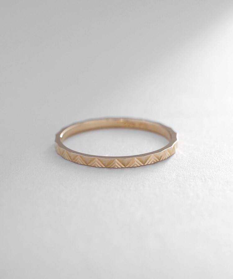 COCOSHNIK｜K10トライアングルカット リング | Rakuten Fashion(楽天