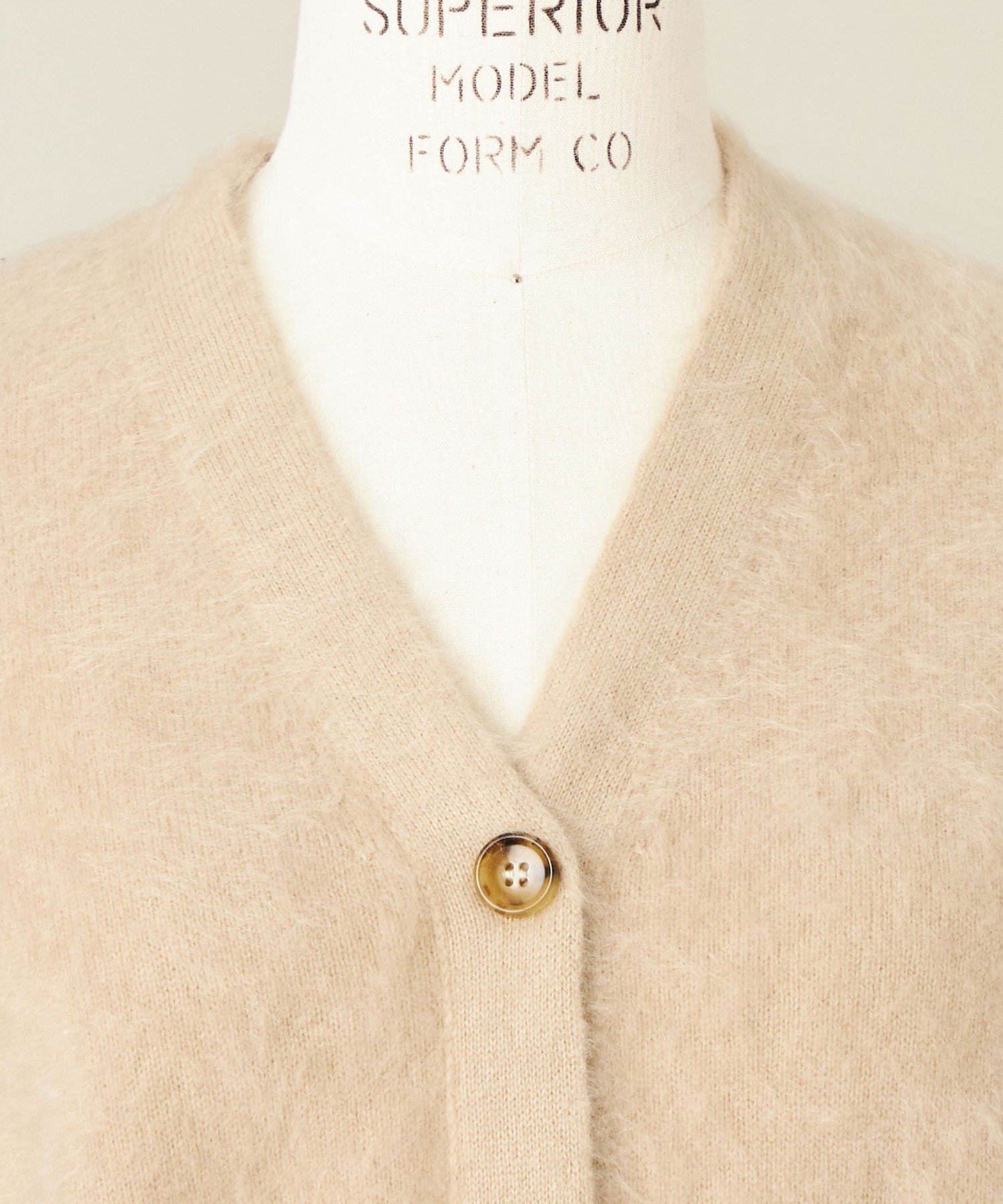 conte カシミアファーVネックカーディガン conte＞カシミヤ ファー Vネックカーディガン｜ユナイテッドアローズ