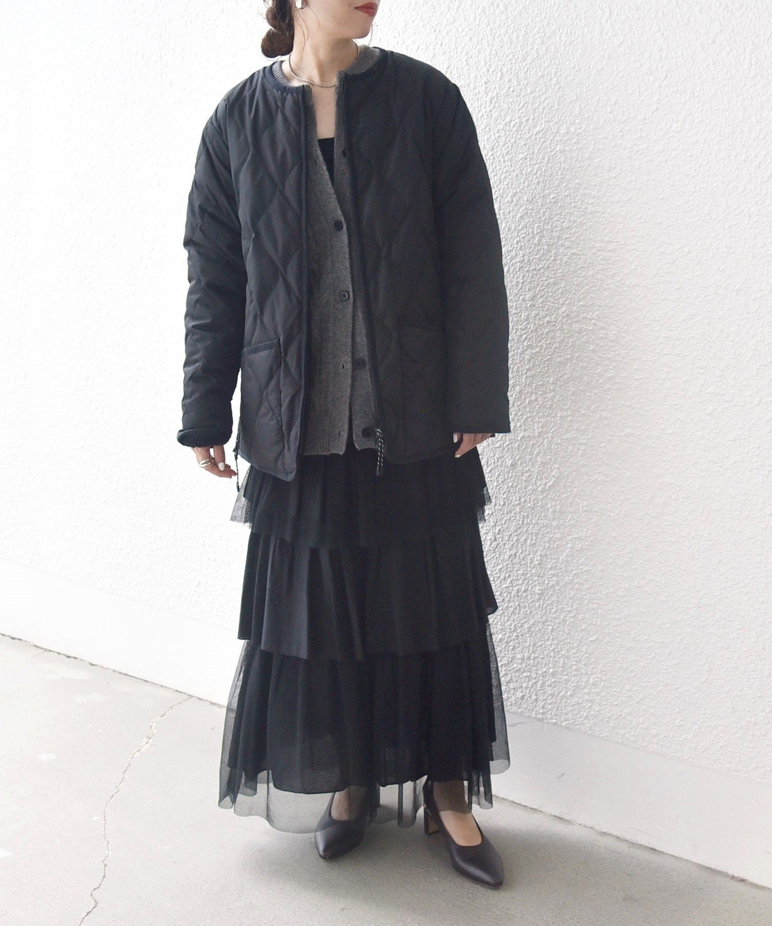 SHIPS any別注 TAION ダウン ボア リバーシブル ジャケット SHIPS any別注】TAION:〈手洗い可能〉ダウン ボア リバーシブル