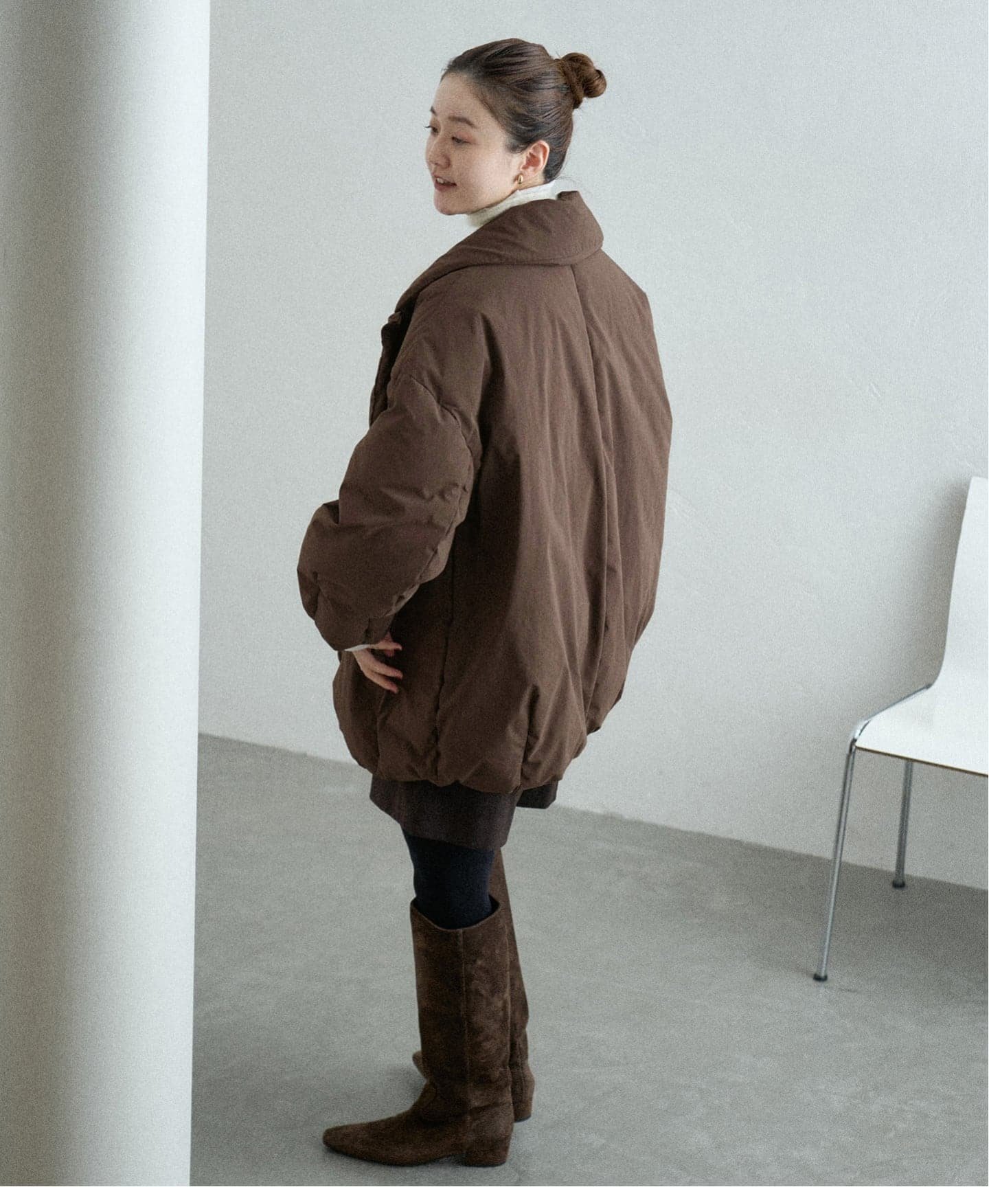 IENA｜《追加2》ARTIROSA撥水テイラーコクーンダウン | Rakuten