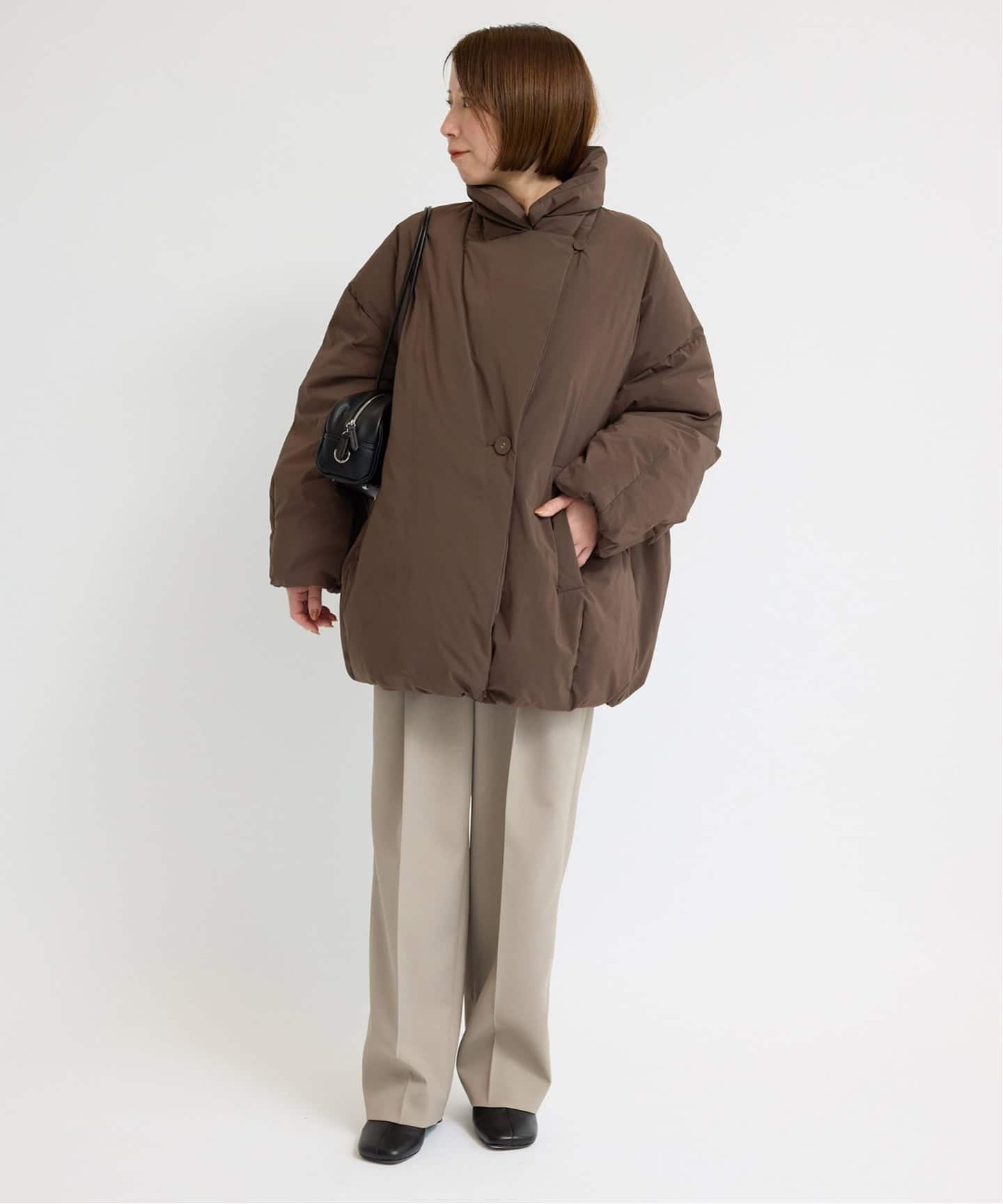 IENA｜《追加2》ARTIROSA撥水テイラーコクーンダウン | Rakuten