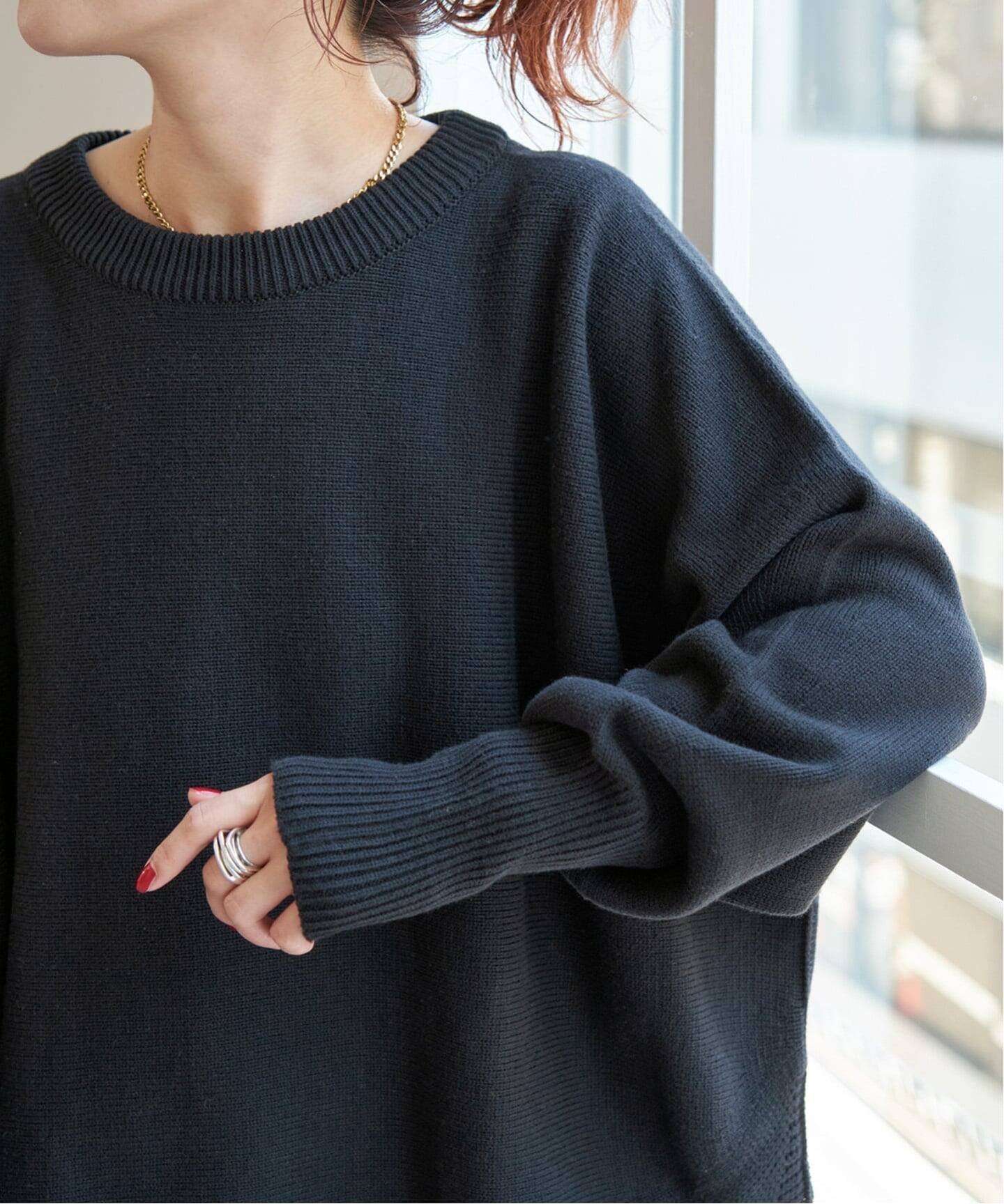 Spick & Span｜《WEB限定 / 追加》バルキーヤーンドルマンロング