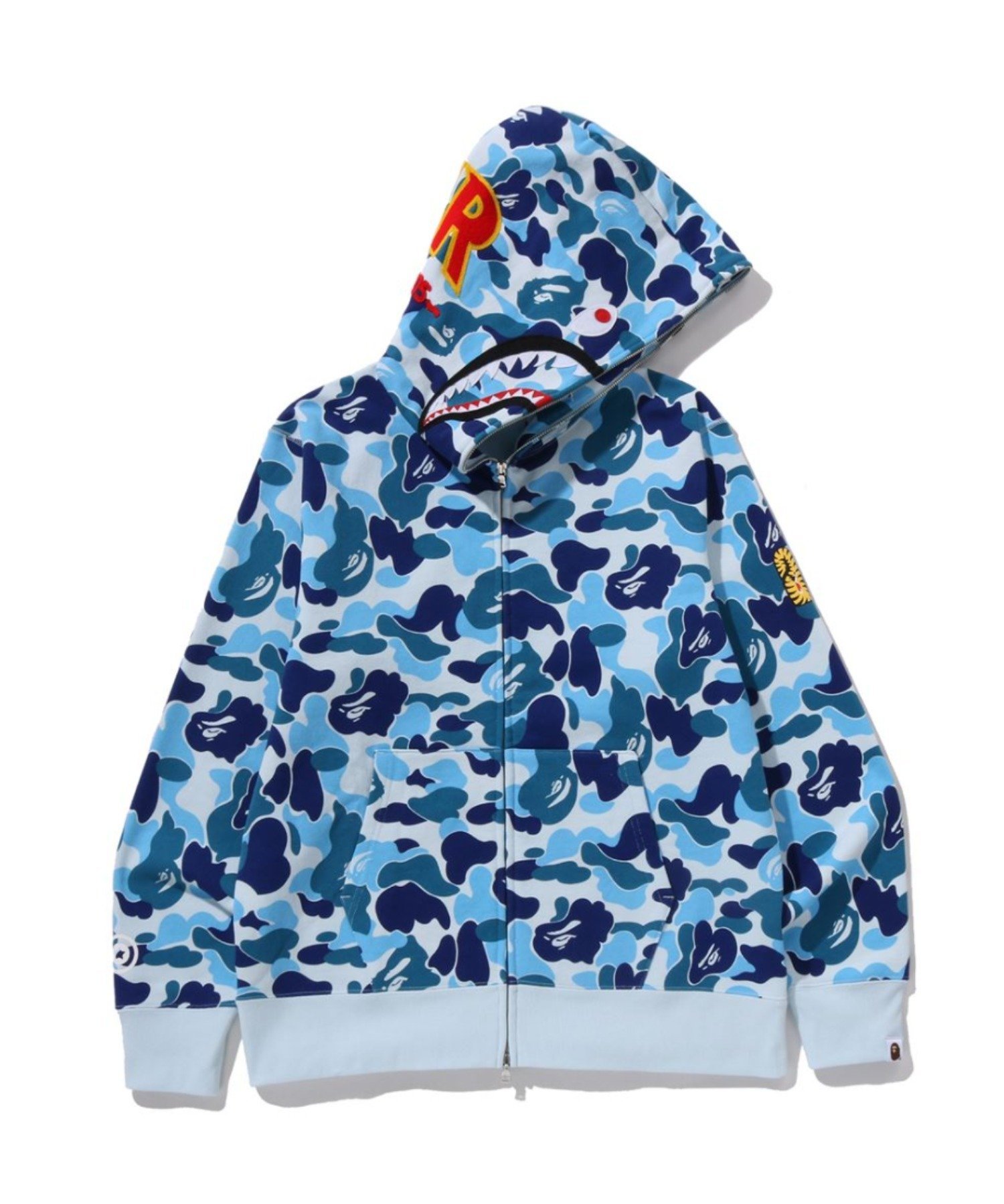 A BATHING APE｜ABC CAMO 2ND SHARK FULL ZIP HOODIE | Rakuten