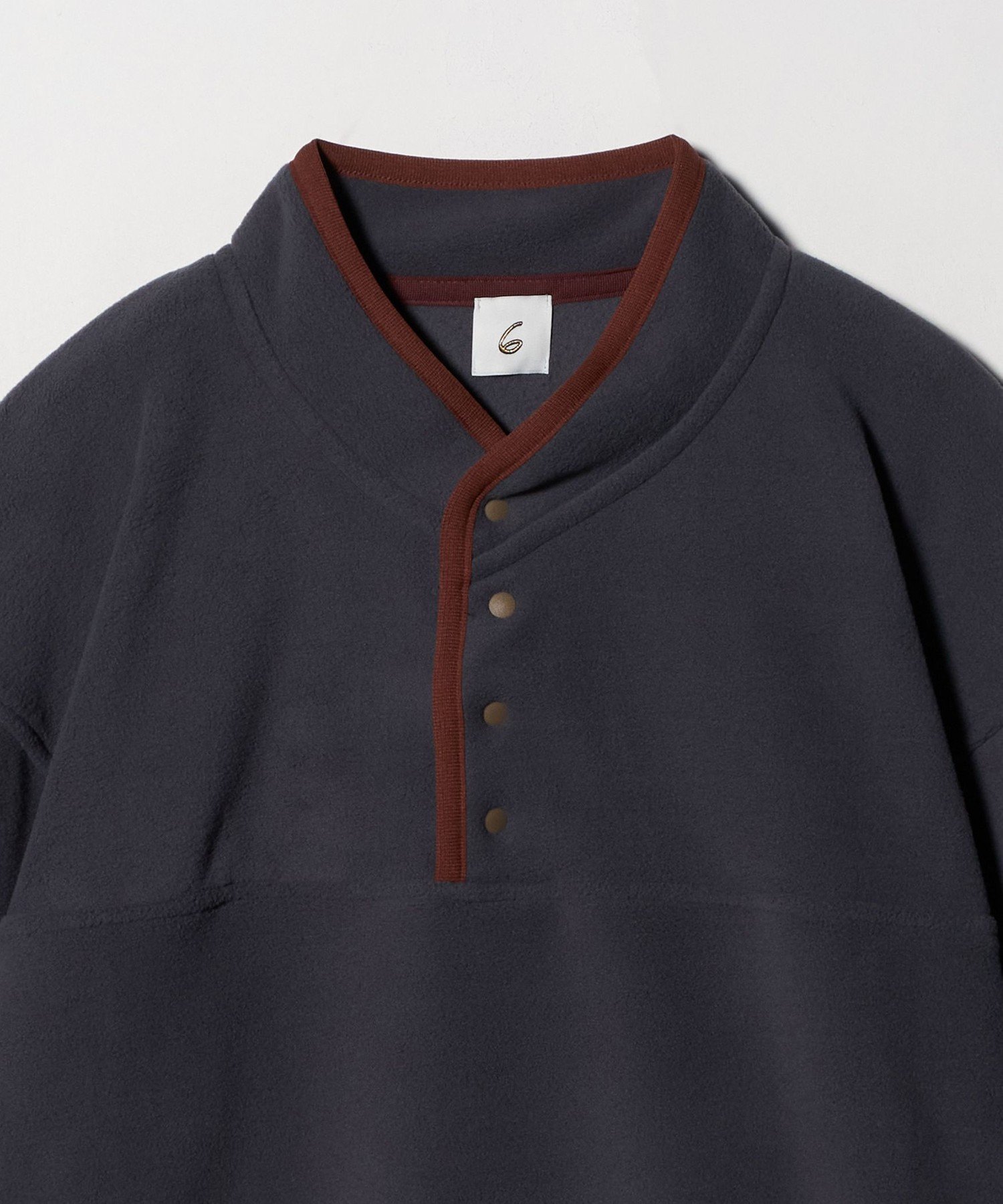 6(ROKU)フリース プルオーバー　新品未使用　タグ付き 6(ROKU)フリース プルオーバー 新品未使用 タグ付き - メルカリ