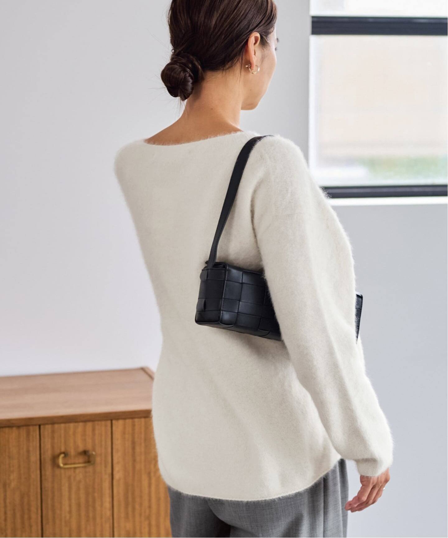 FRAMeWORK｜≪追加≫FOX/CASHMERE ボートネック プルオーバー3