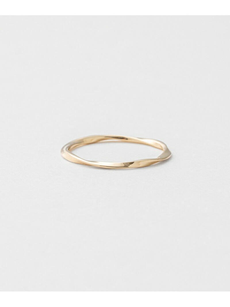 Jouete｜K10YG ツイスト ピンキーリング | Rakuten Fashion(楽天