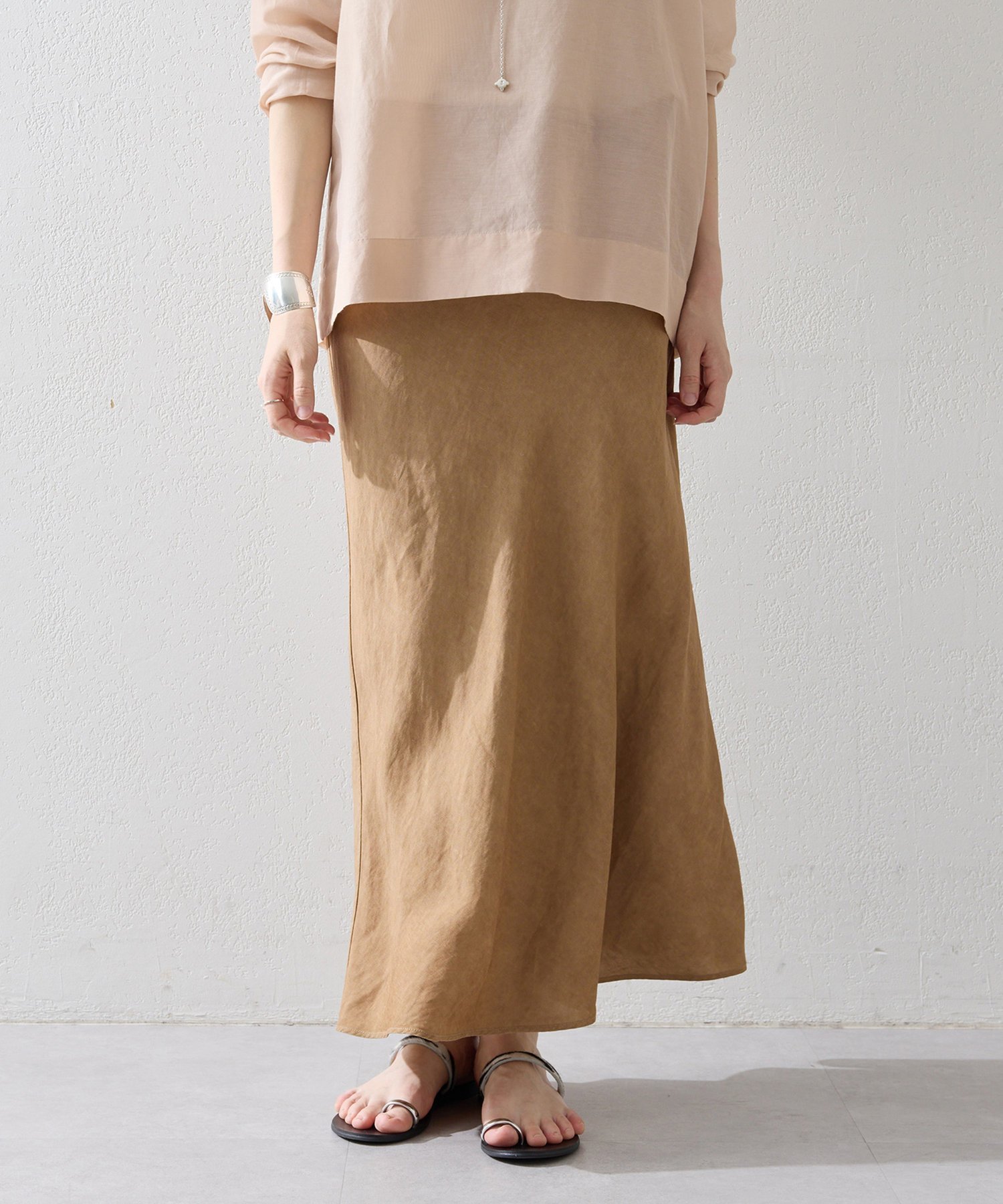 Whim Gazette｜ツイル顔料染めスカート | Rakuten Fashion(楽天