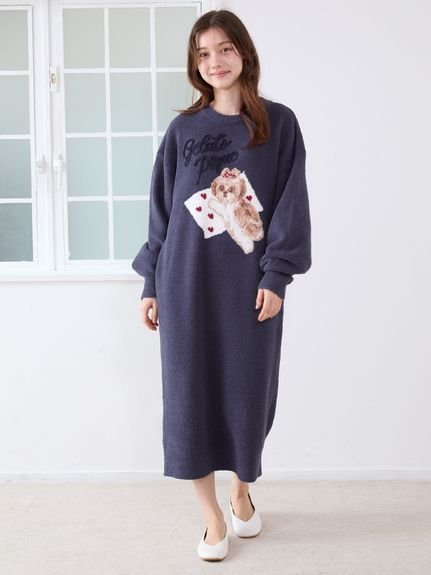 gelato pique｜シーズ-ジャガードワンピース | Rakuten Fashion(楽天