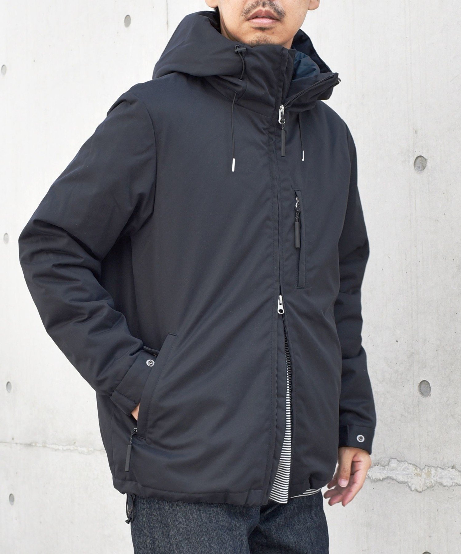 SHIPS｜SHIPS any: ユーティリティー ZIPポケット 中綿マウンテン