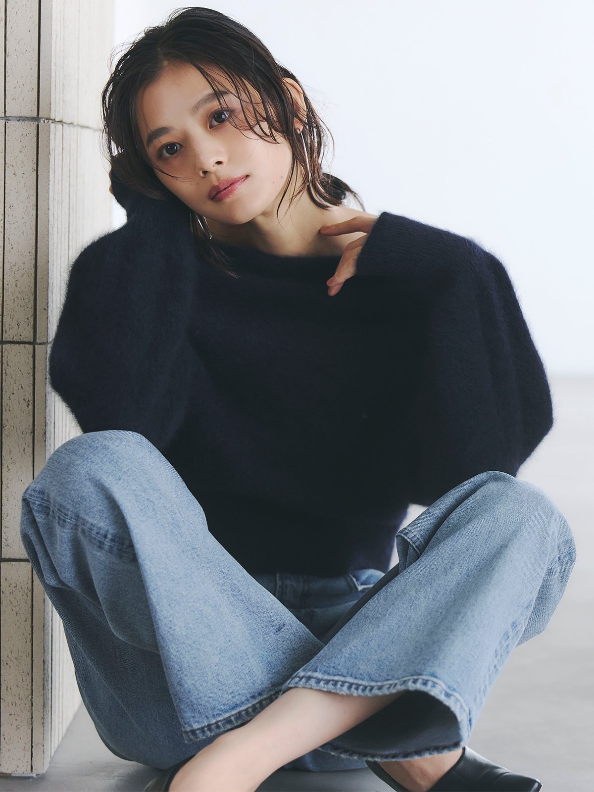 anuans｜ラクーンフォックスオフショルニットプルオーバー | Rakuten