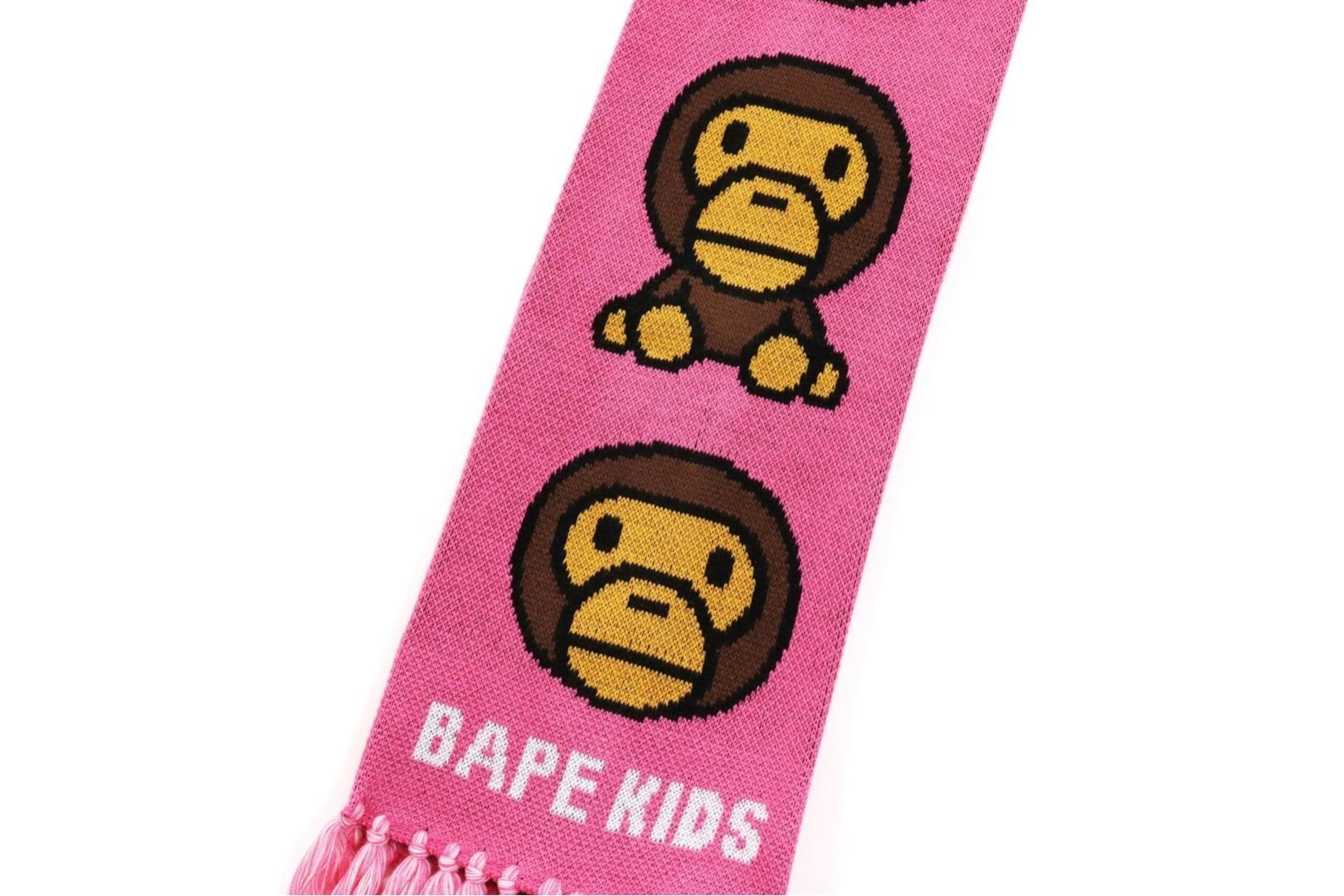 A BATHING APE｜BABY MILO KNIT SCARF K | Rakuten Fashion(楽天